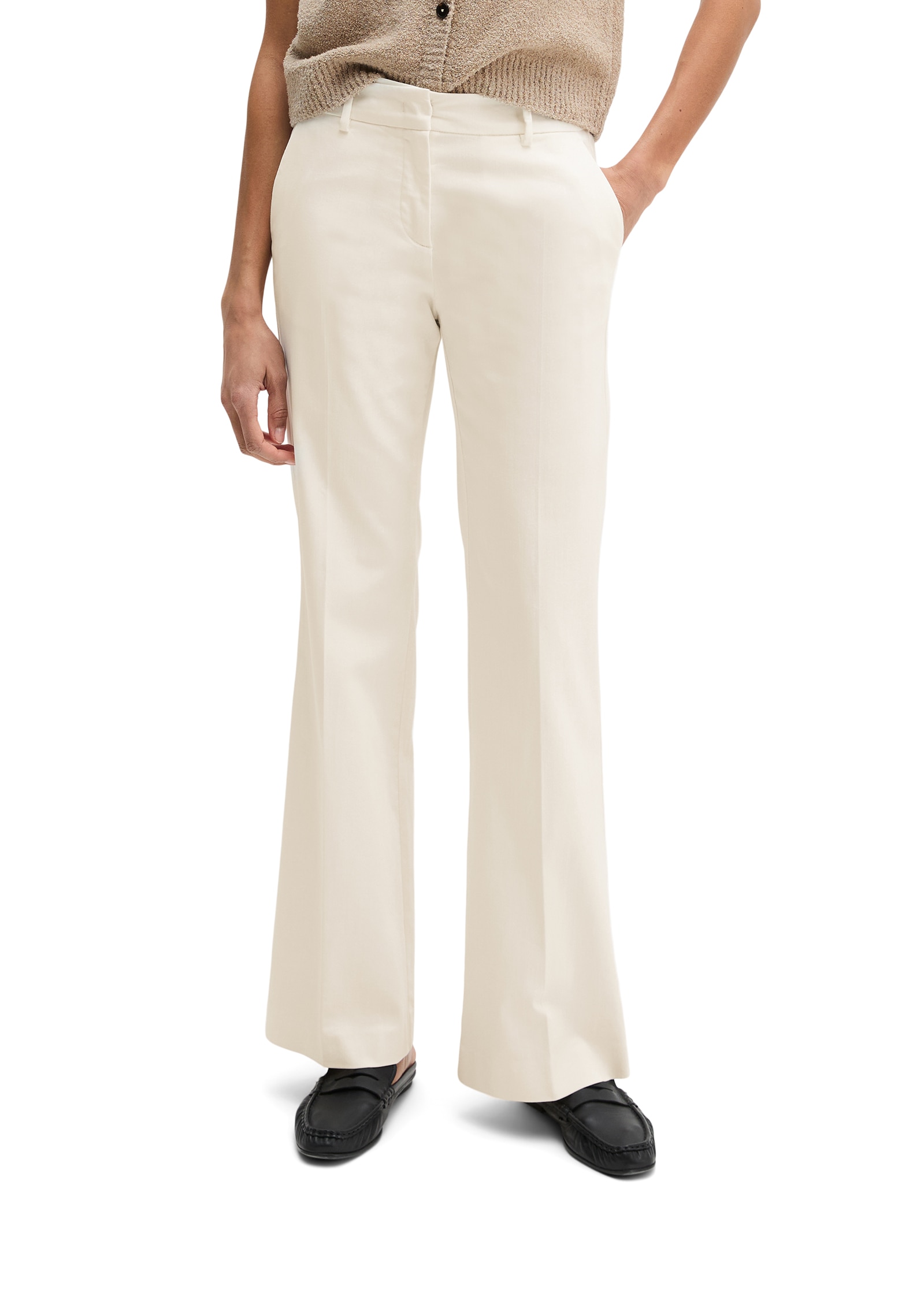 Marc O'Polo Stretch-Hose »MARTHE Flared«  Model MARTHE flared fit, superstretch, mid waist