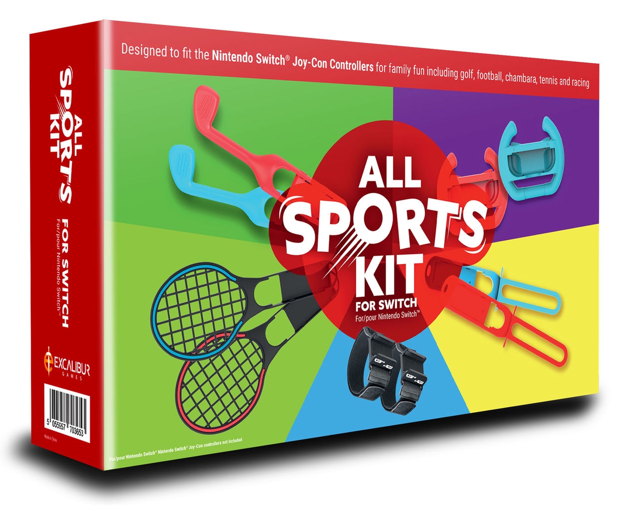 Switch-Controller »Switch Sports All Sports Kit«, (Set, 10 St.)