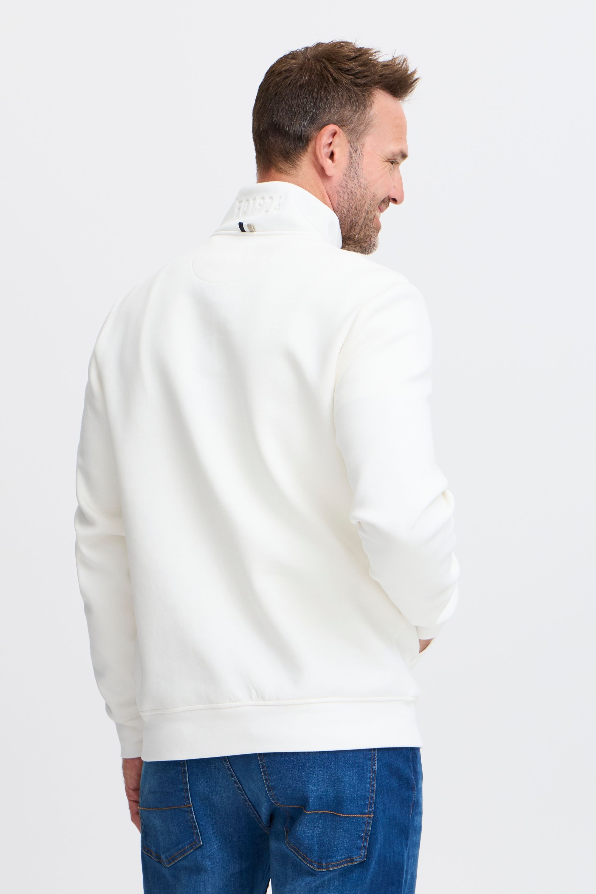 FQ1924 Longpullover »Sweatshirt FQWILLIAM zipneck sweatshirt«