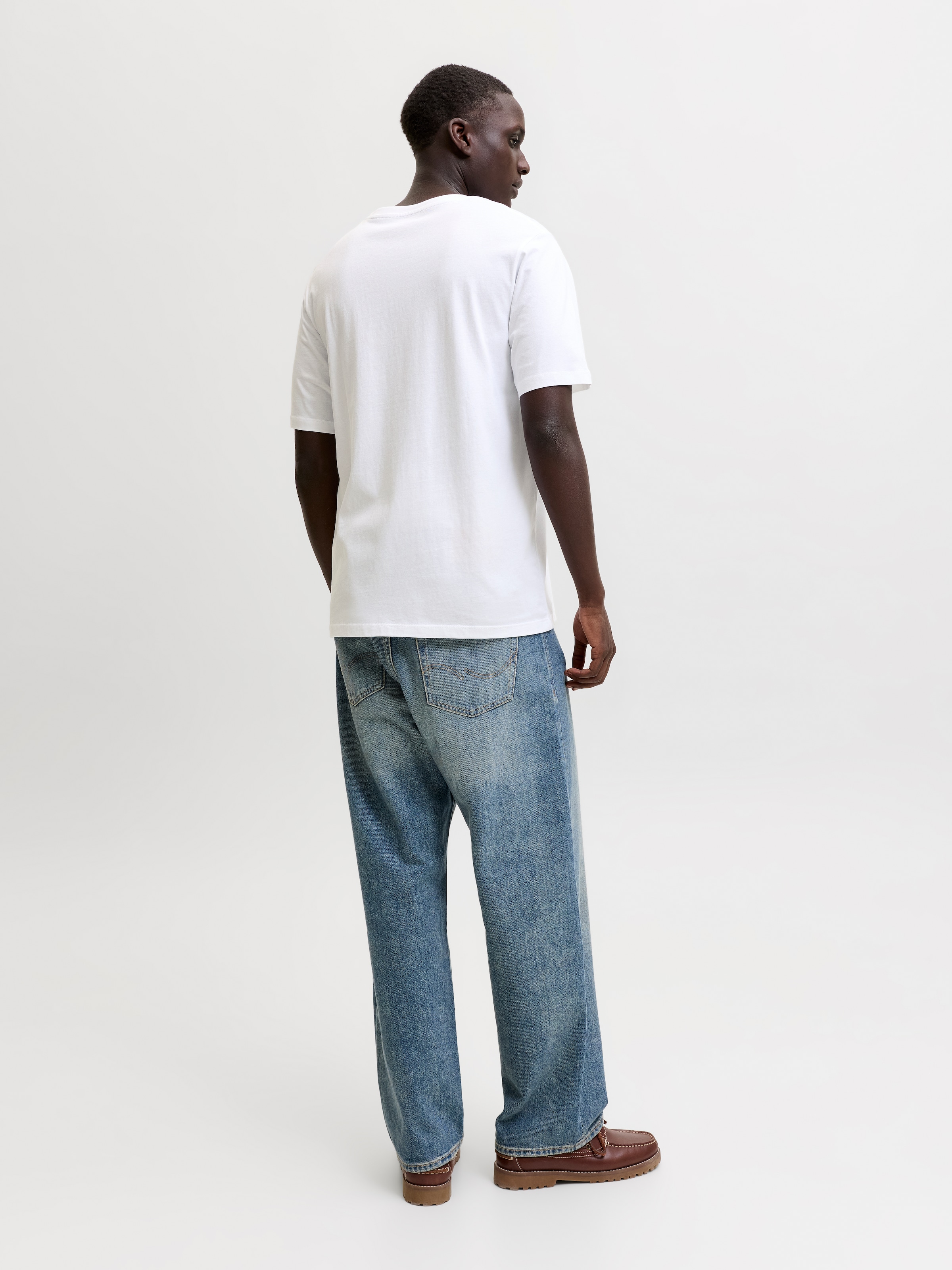 Jack & Jones Rundhalsshirt »JPRBLUZANE SS TEE FST 3PK MP« Packung, 3