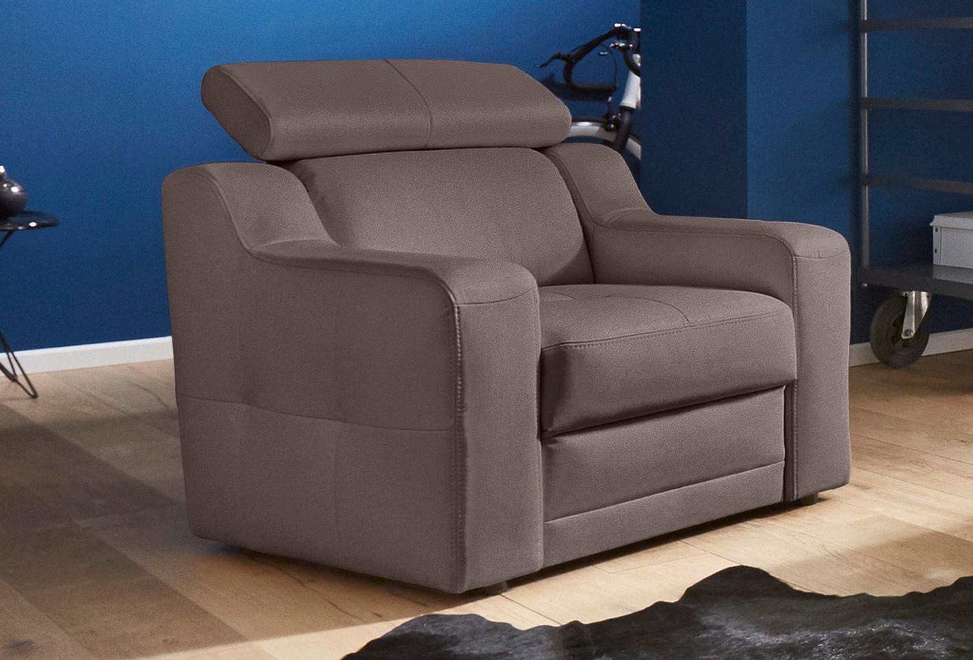 exxpo - sofa fashion Sessel, mit Kopf- bzw. Rückenteilverstellung