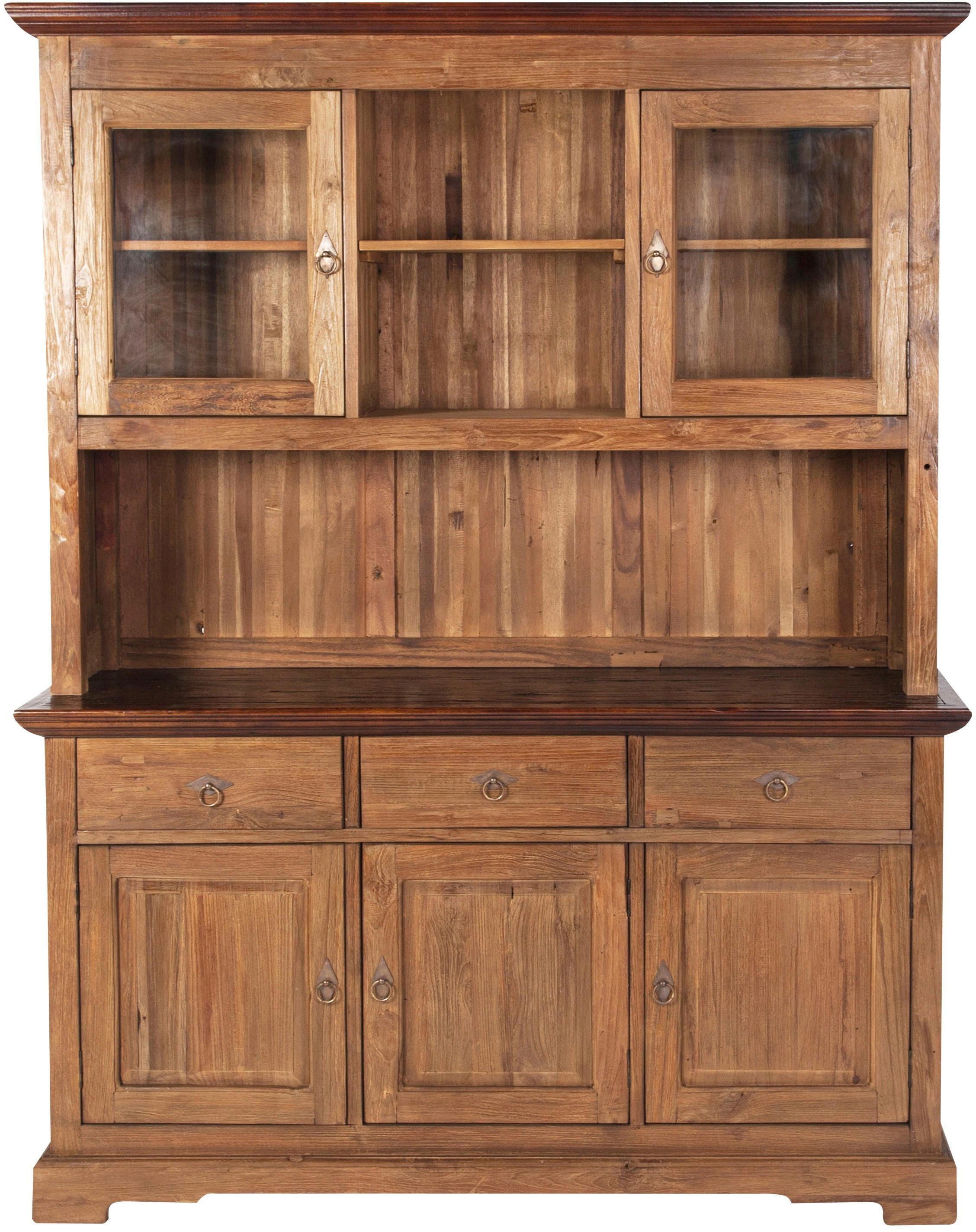 SIT Sideboard »Seadrift« aus recyceltem Altholz Teak, Shabby Chic, Vintage