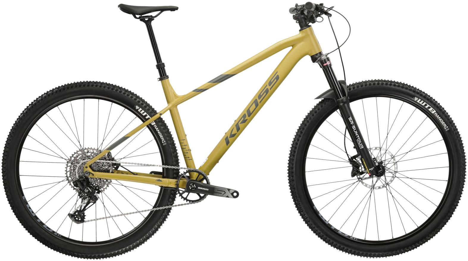 Kross Mountainbike »KROSS MTB Hardtail Level 6.0 29 braun 12 Gänge«, 12 Gang, SRAM, NX EAGLE Schaltwerk, Kettenschaltung