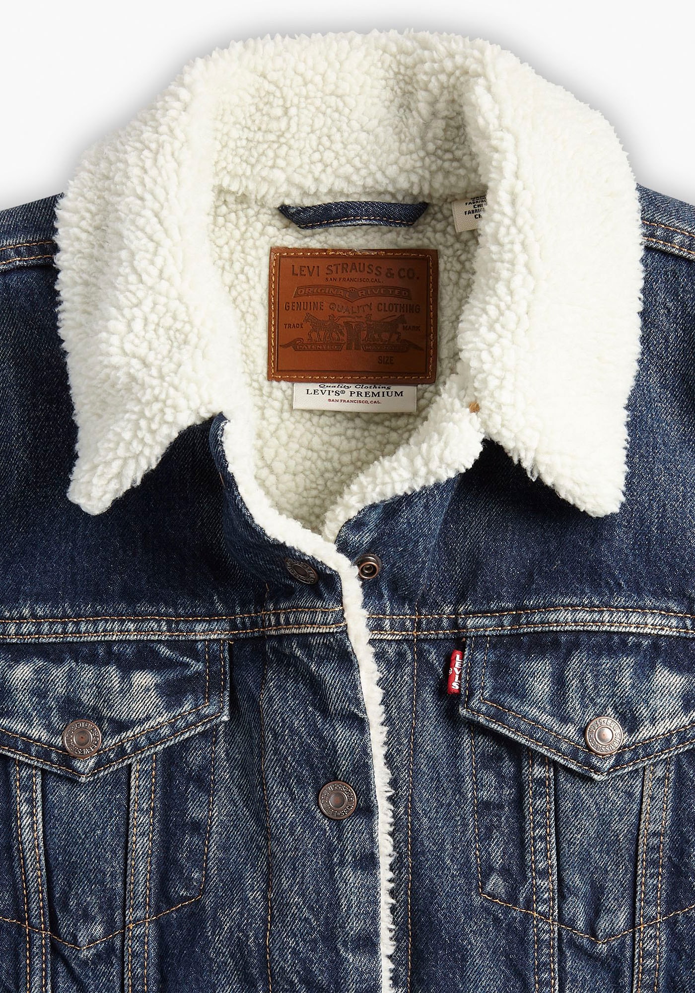 Levi's® Jeansjacke »SHERPA TRUCKER«