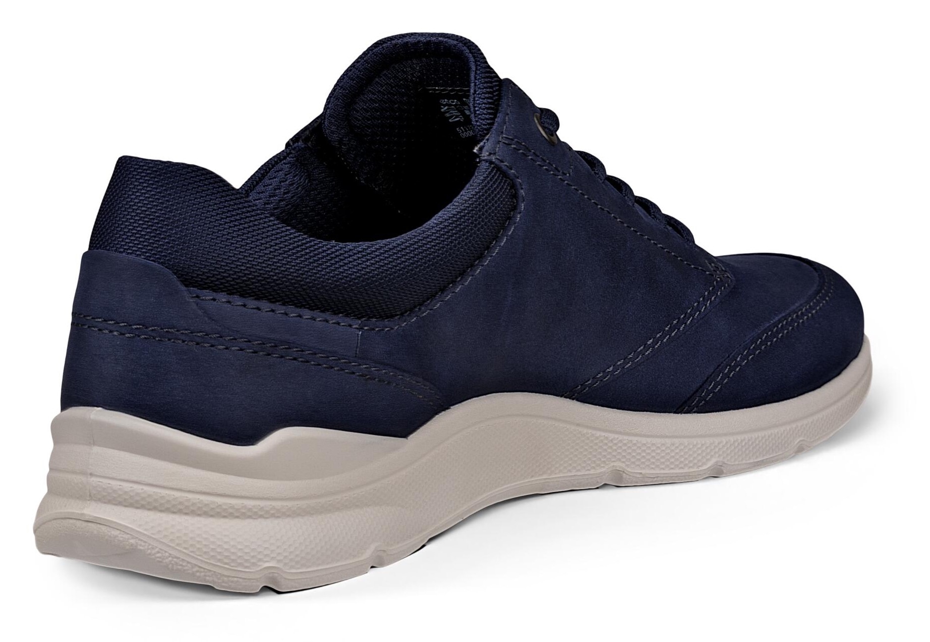 Ecco Schnürschuh »Irving«, Freizeitschuh, Halbschuh, Schnürschuh mit gepolstertem Schaftrand