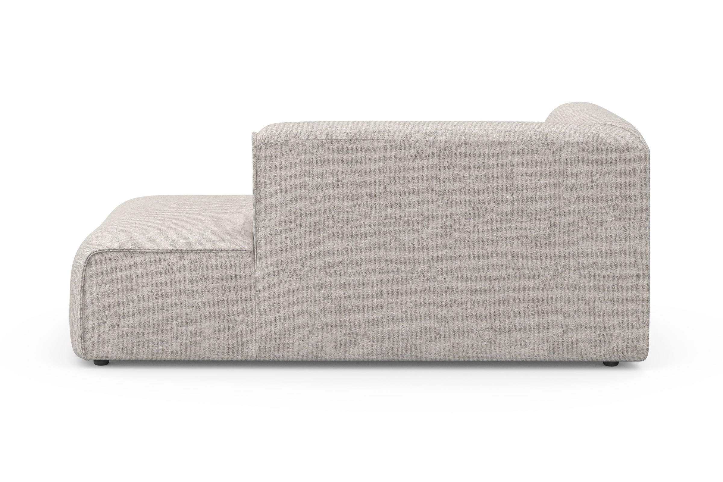 RAUM.ID Ottomane »Merid Chaiselongue, Maße B/T/H: 100/162/70 cm«, als Modul oder separat verwendbar, für individuelle Zusammenstellung