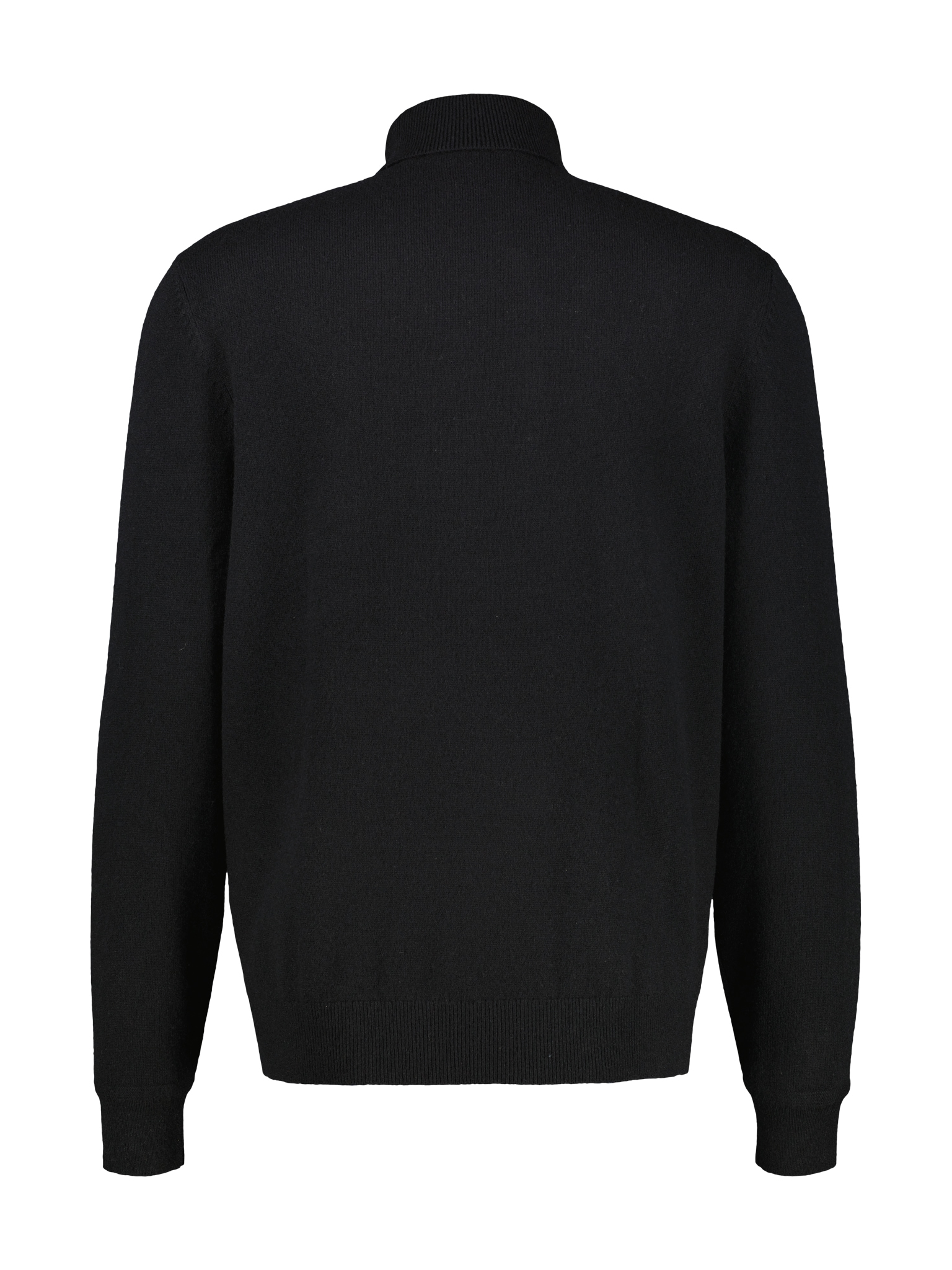 LERROS Rollkragenpullover mit Logo-Stickerei und aus Schurwolle mit Kaschmir