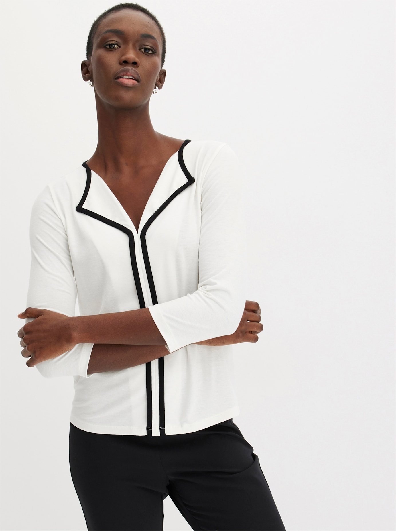 Inspirationen 3/4-Arm-Shirt »Shirt« 1