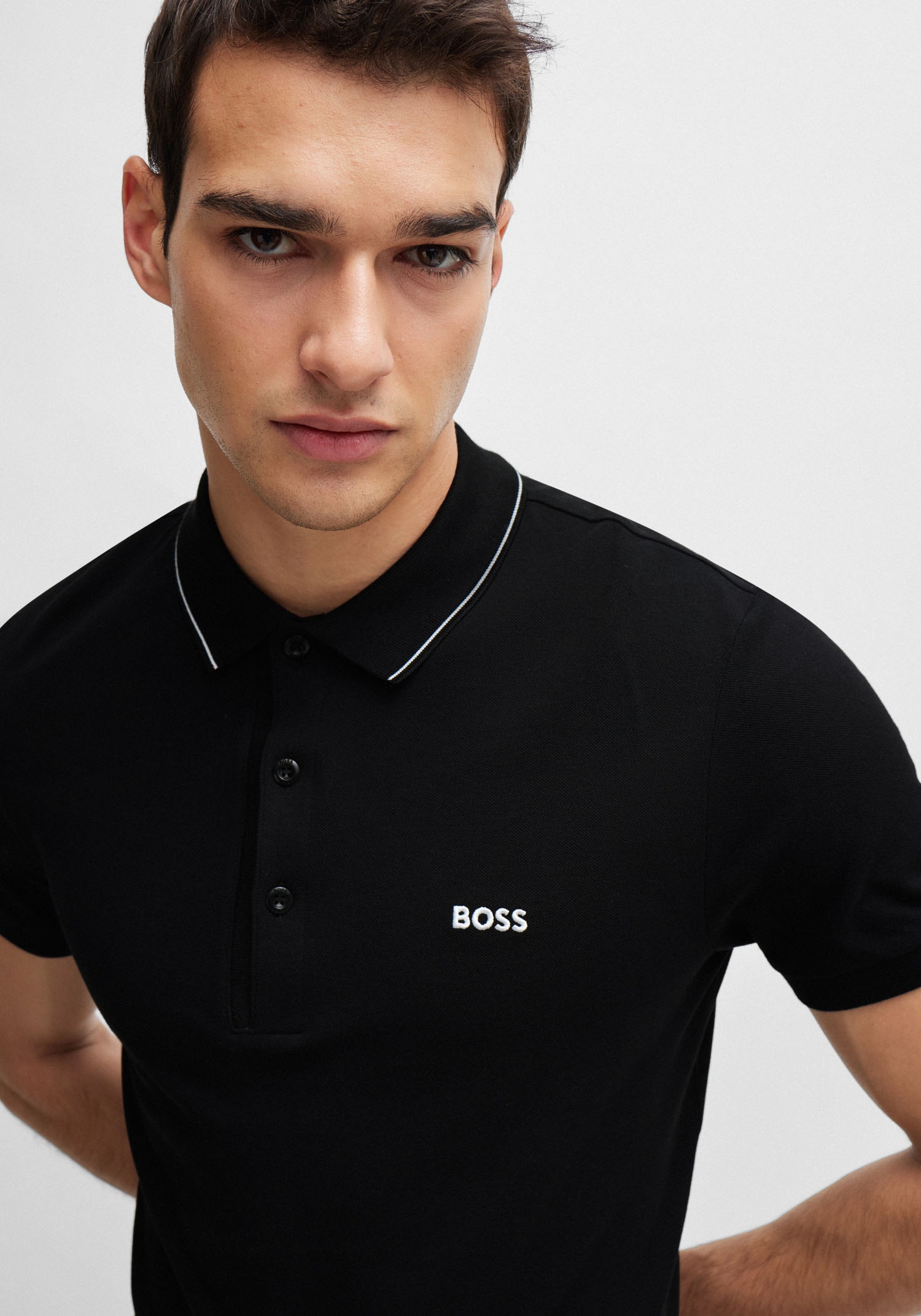 BOSS GREEN Poloshirt »Paule 4«, mit Polokragen