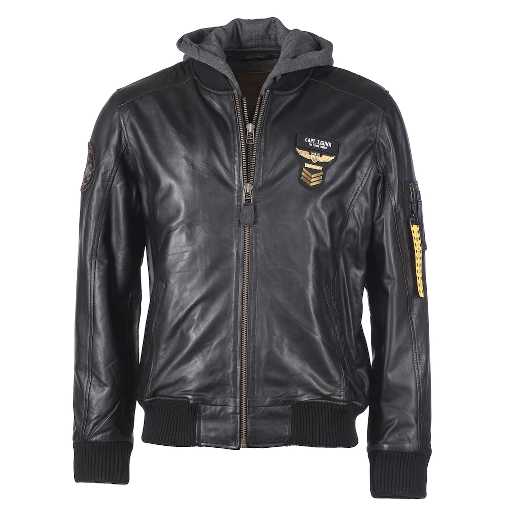 TOP GUN Lederjacke »Lederjacke TGJ1004«