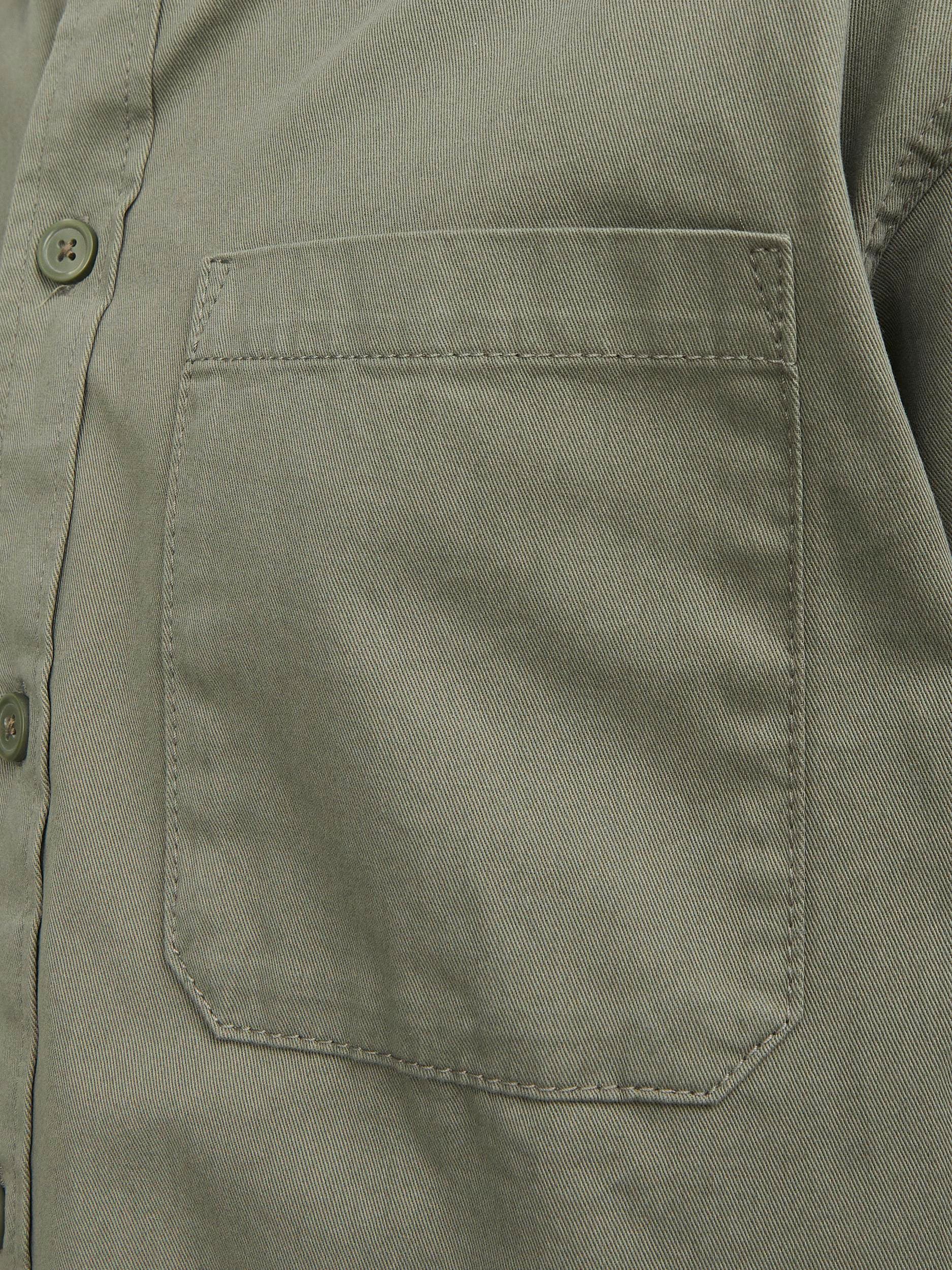Jack & Jones Langarmhemd »JCOCOLLECTIVE ZAC OVERSHIRT LS SN«