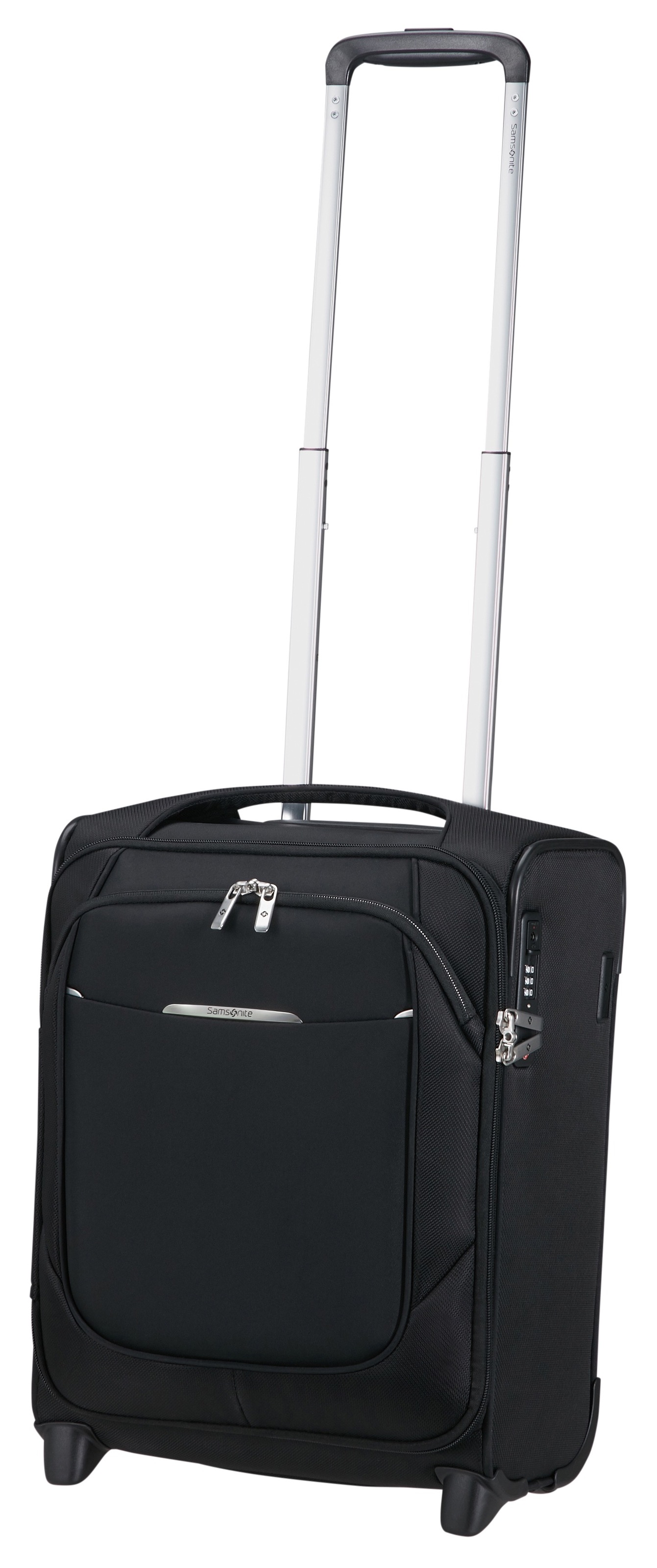 Samsonite Weichgepäck-Trolley »RE-LITE, 45 cm«, (Set, 2 St., mit Packwürfel), 2 Rollen, Underseater Handgepäck TSA-Schloss Reisekoffer Laptopfach