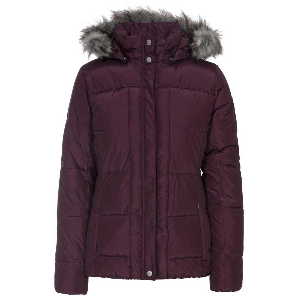 Trespass Steppjacke »Damen Nanette, Kapuze mit Kunstfellbesatz«