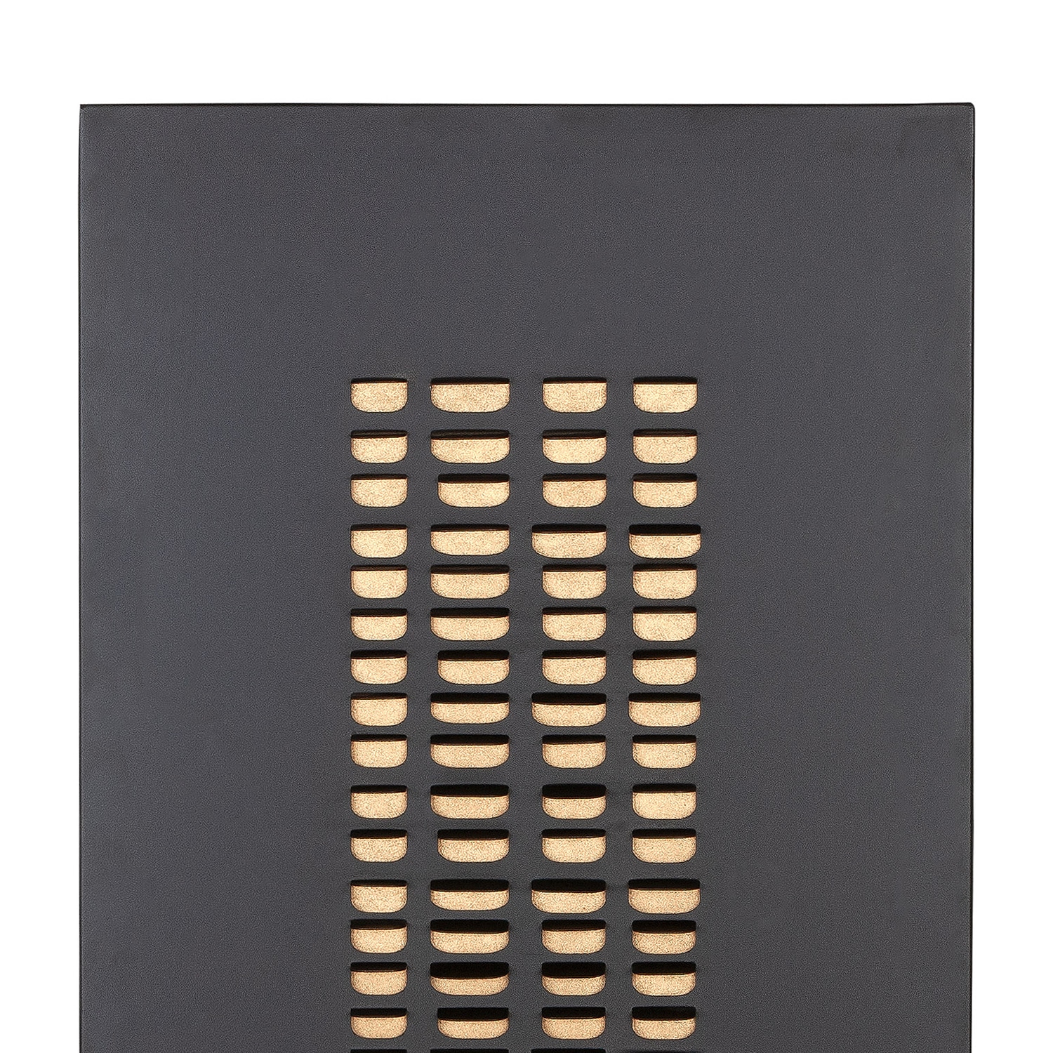 Casablanca by Gilde Wanddekoobjekt »Wandrelief rechteckig Torus schwarz H. 120 cm«, (1 St.)