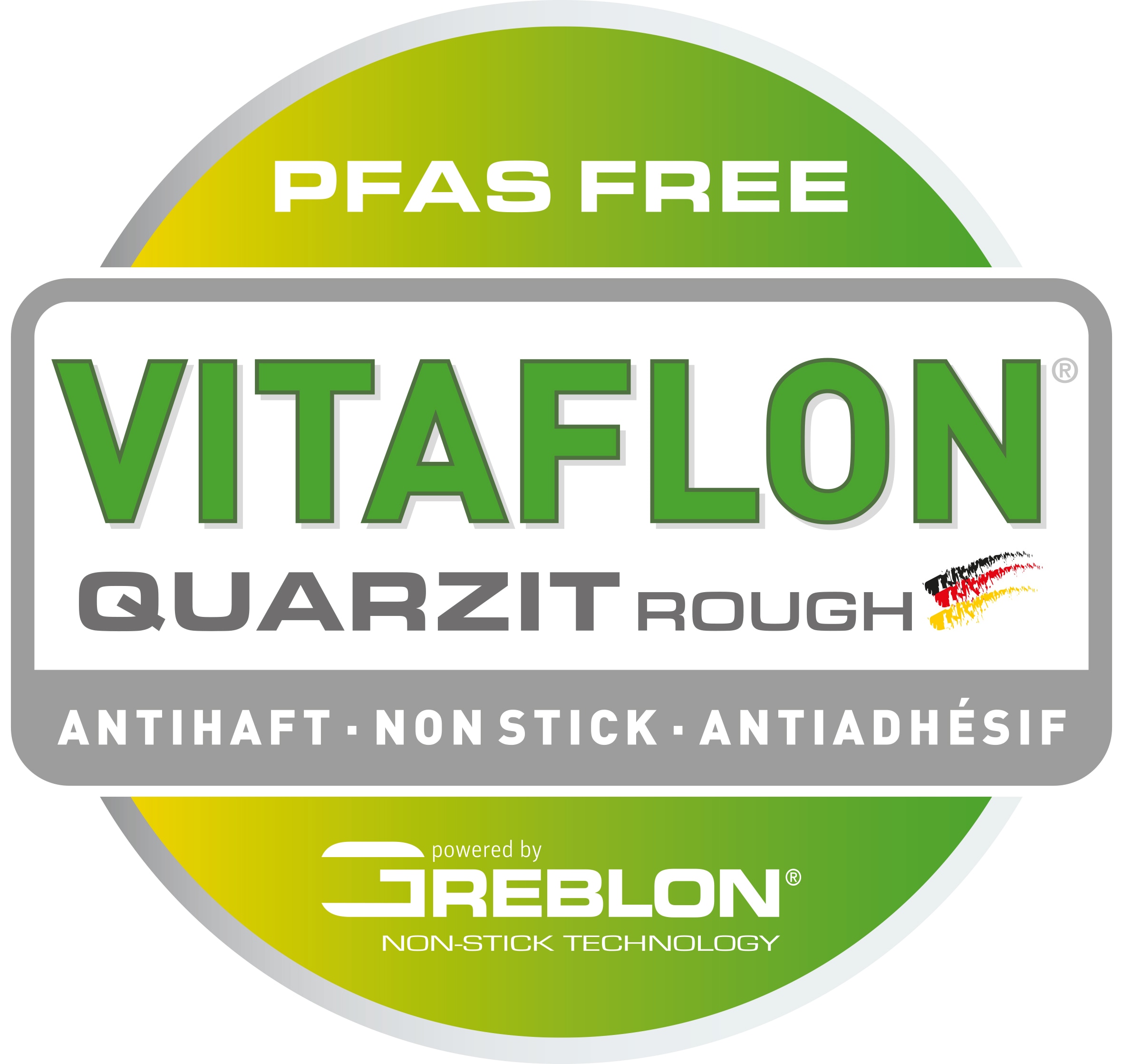 GSW Schmorpfanne »Titanium Granit Advanced« Aluminiumguss 1 Stk. tlg. Schmorpfanne aus Aluminium-Guss mit Antihaft-Versiegelung