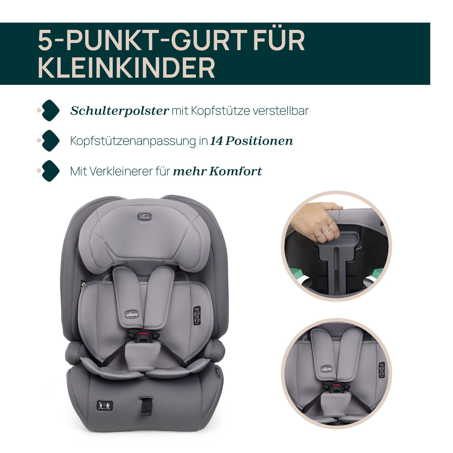 Chicco Autokindersitz »Gro-Up I-Size«