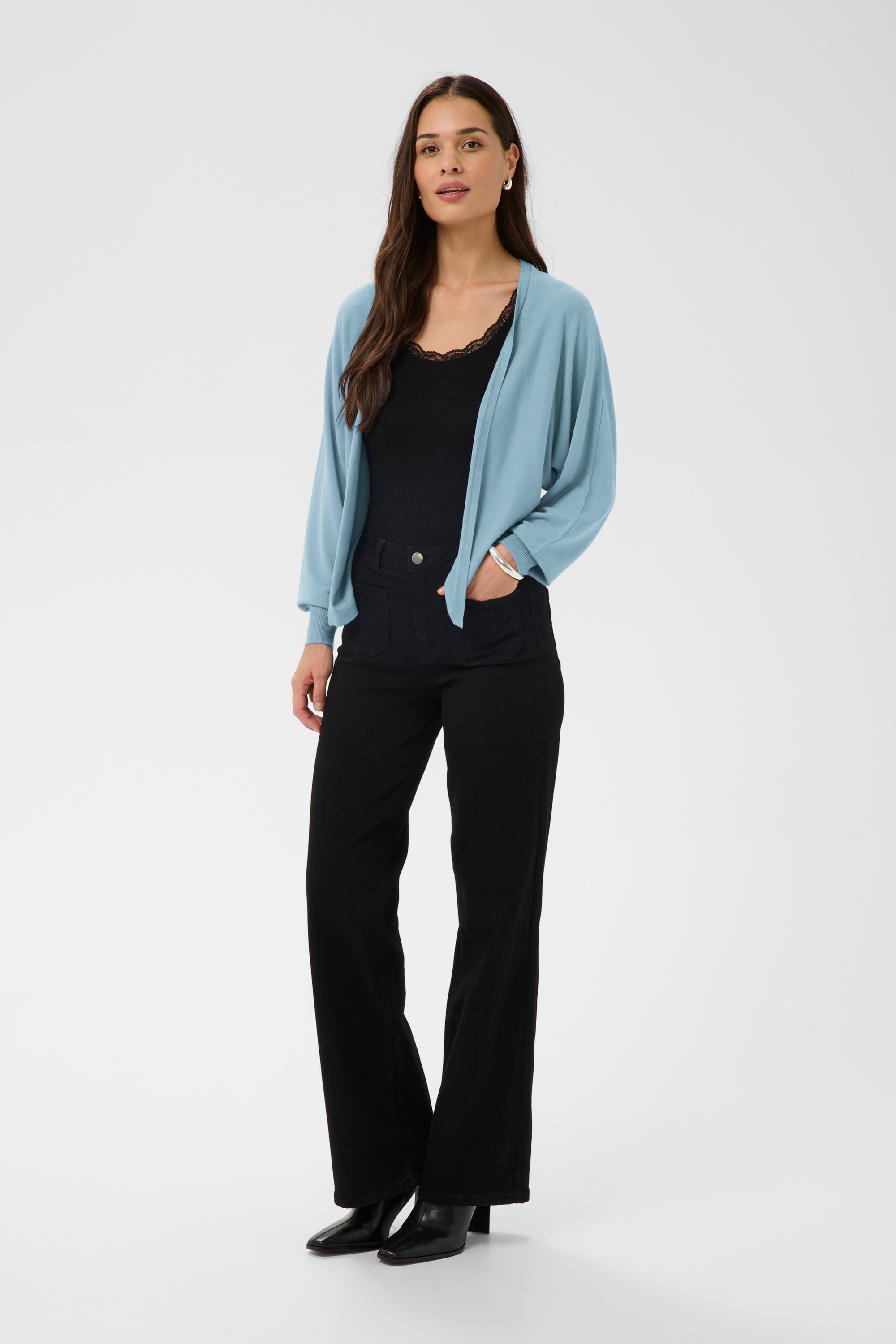 KAFFE Strickjacke »Strickjacke KAlizza«