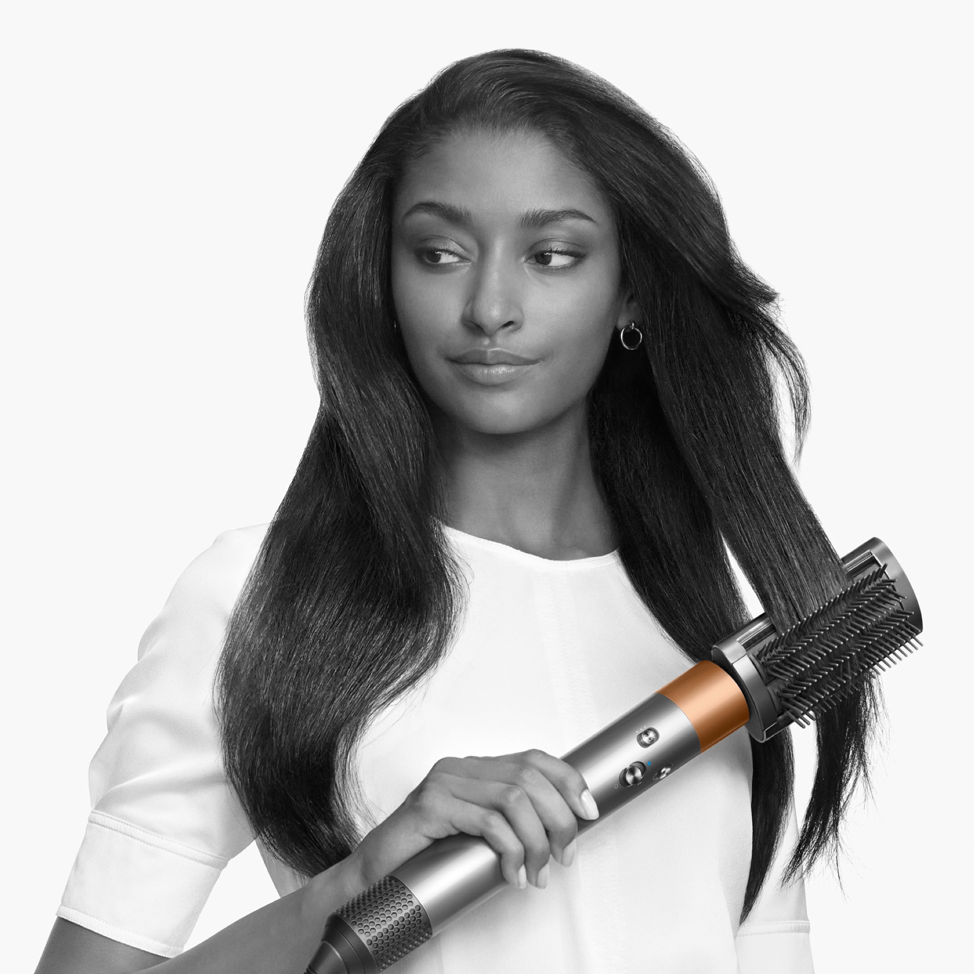 DYSON Multihaarstyler »und -trockner Dyson Airwrap Origin™ Nickel/Kupfer« 3 Aufsätze Trocknen. Locken. Stylen. Haare bändigen. Ohne Schäden durch Hitze.