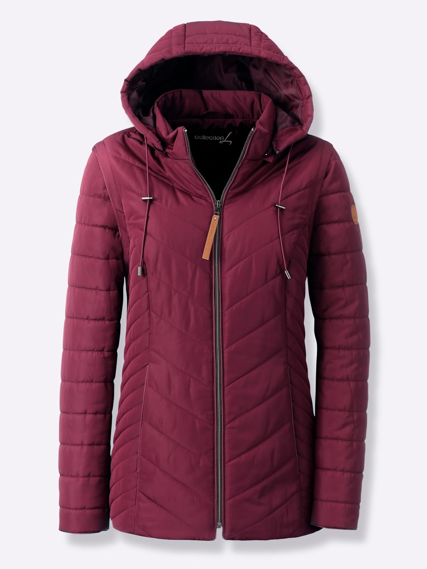 Casual Looks Doppeljacke mit Kapuze