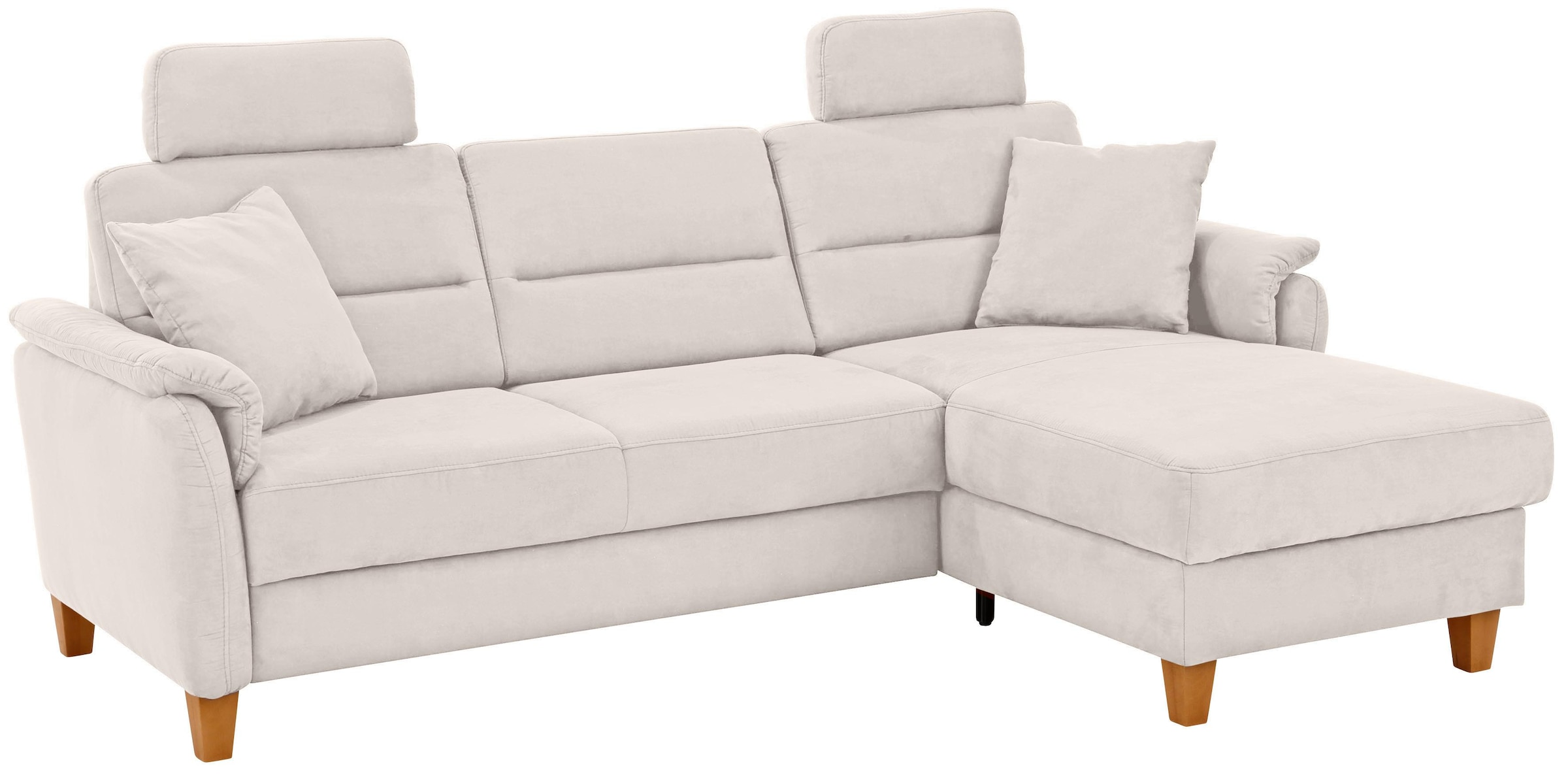 Home affaire Ecksofa »Palmera L-Form, B: 244 cm«, optional Bettfunktion & Bettkasten, Federkern
