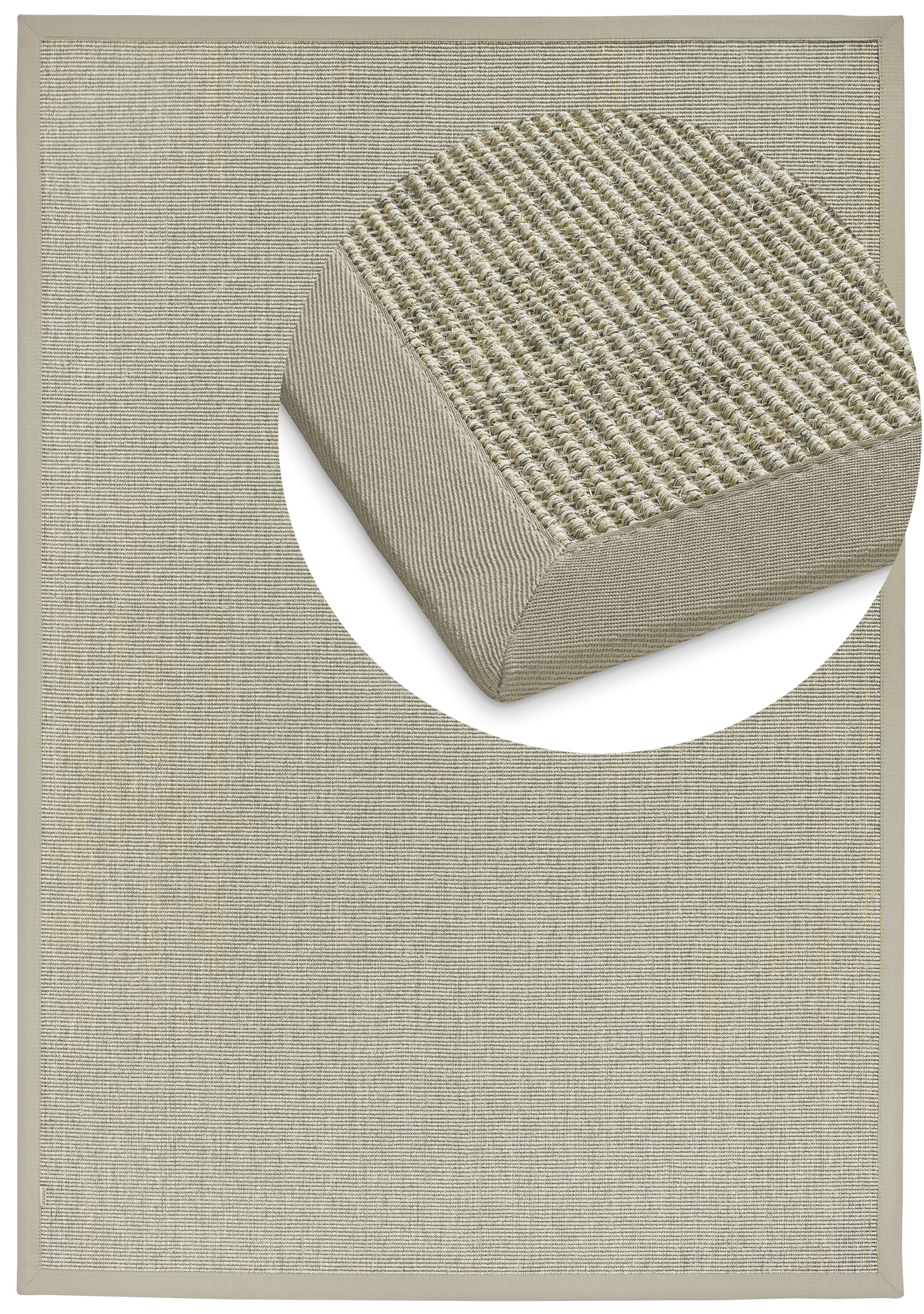 Dekowe Sisalteppich »Mara S2 mit Bordüre Spezial« rechteckig 5 mm Höhe 100% Sisal, auch als Läufer, Wohnzimmer