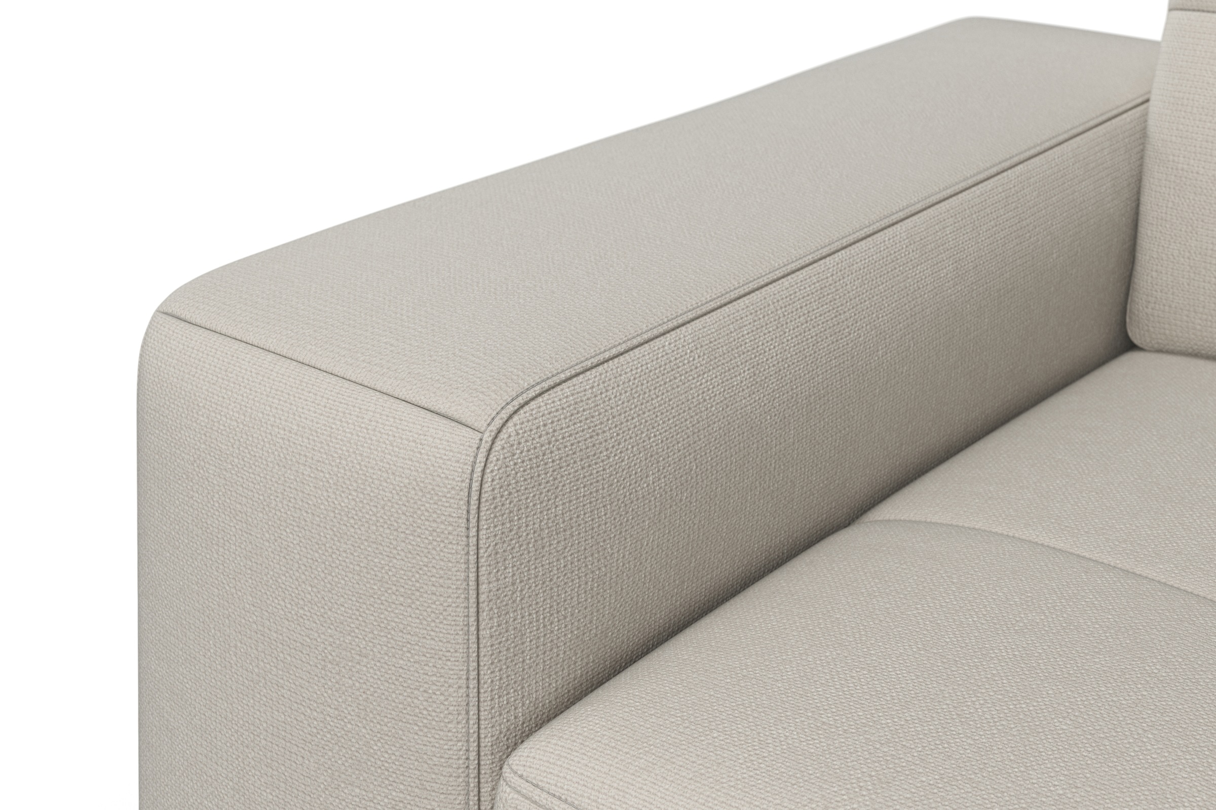 sit&more Ecksofa »Baviene L-Form«, inklusive Sitztiefenverstellung und Federkern, wahlweise Bettfunktion