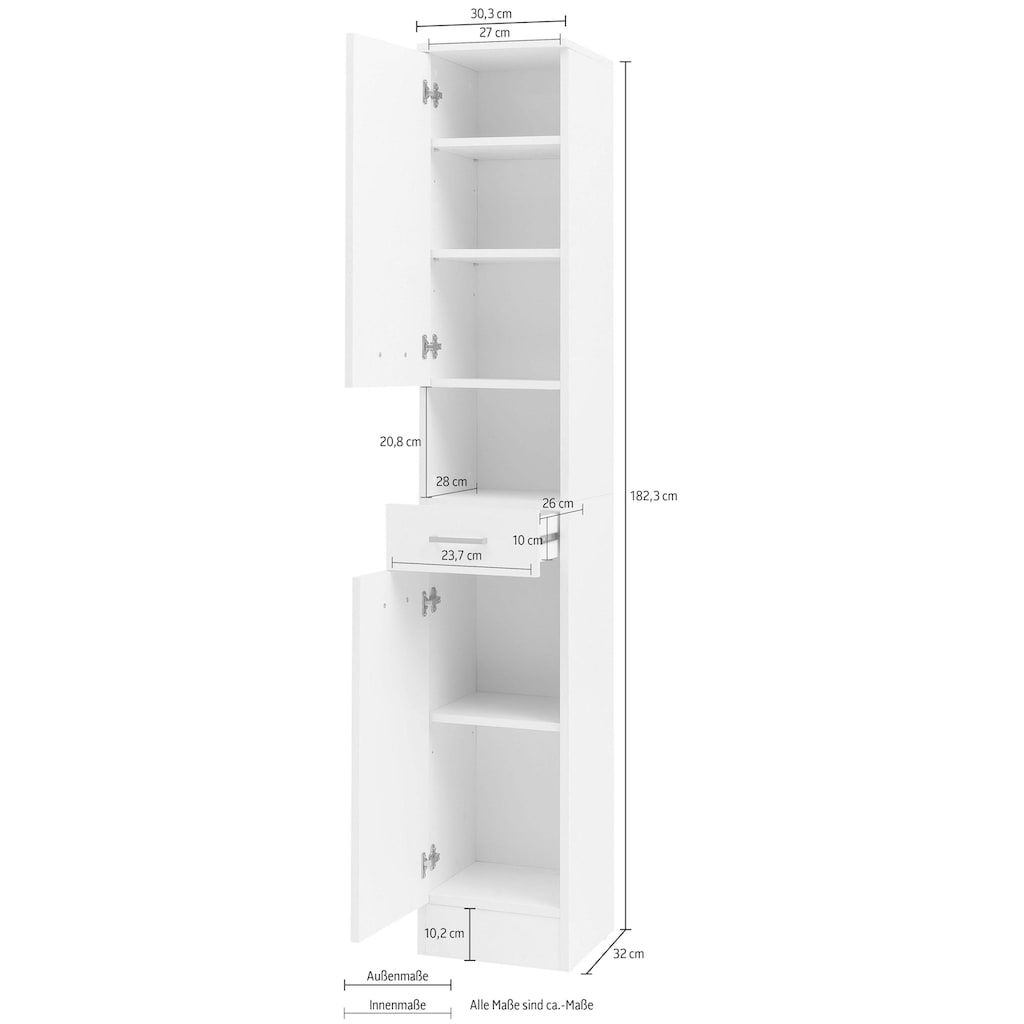 Schildmeyer Hochschrank »Lorenz«