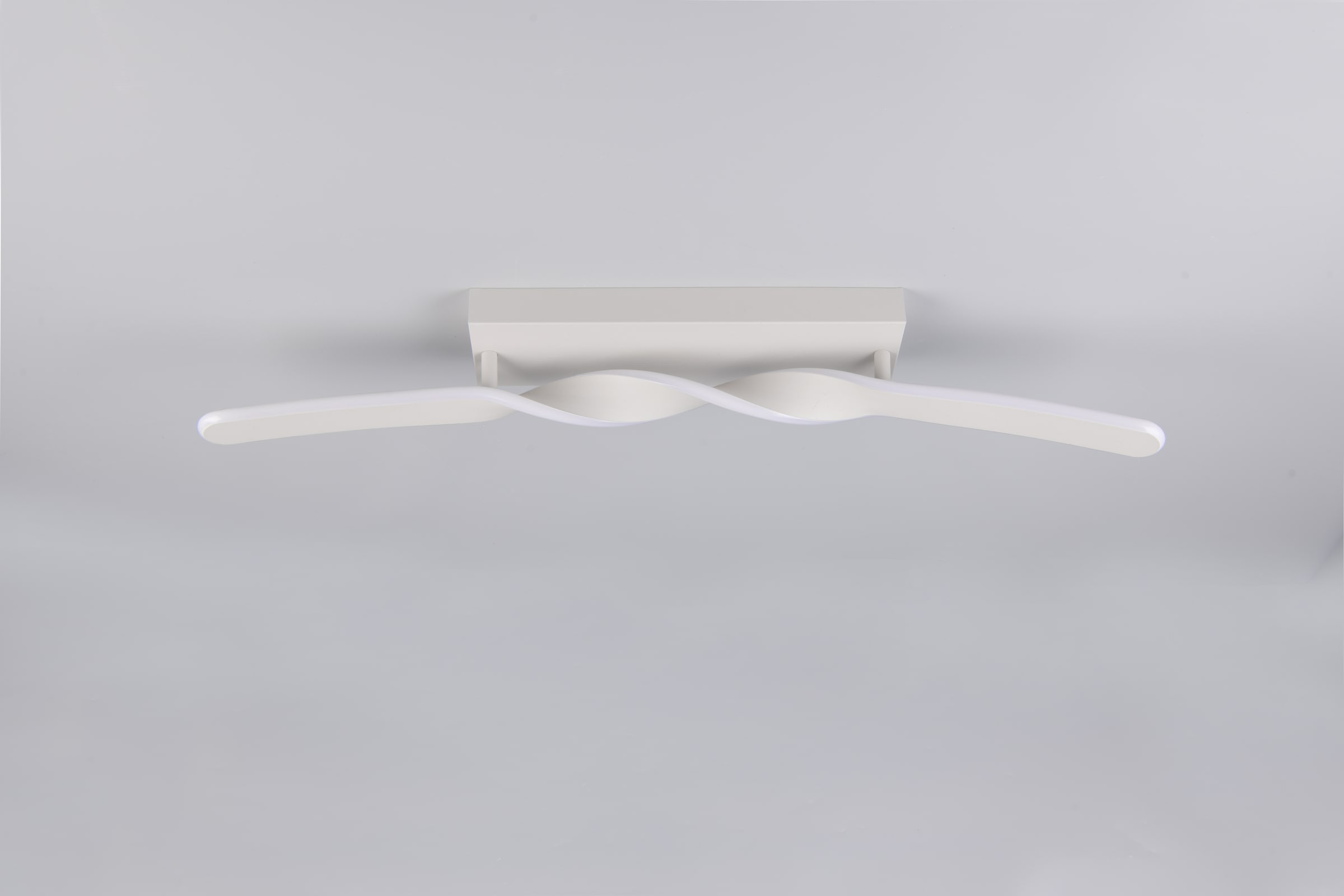 OTTO home LED Deckenleuchte »ADELLA, LED Deckenlampe 20W 2500 Lumen CCT 2700-6500K Lichtfarbe« LED-Board 1 Stk. warmweiß - kaltweiß Fernbedienung, dimmbar, Nachtlicht Memoryfunktion, Metall warm grey