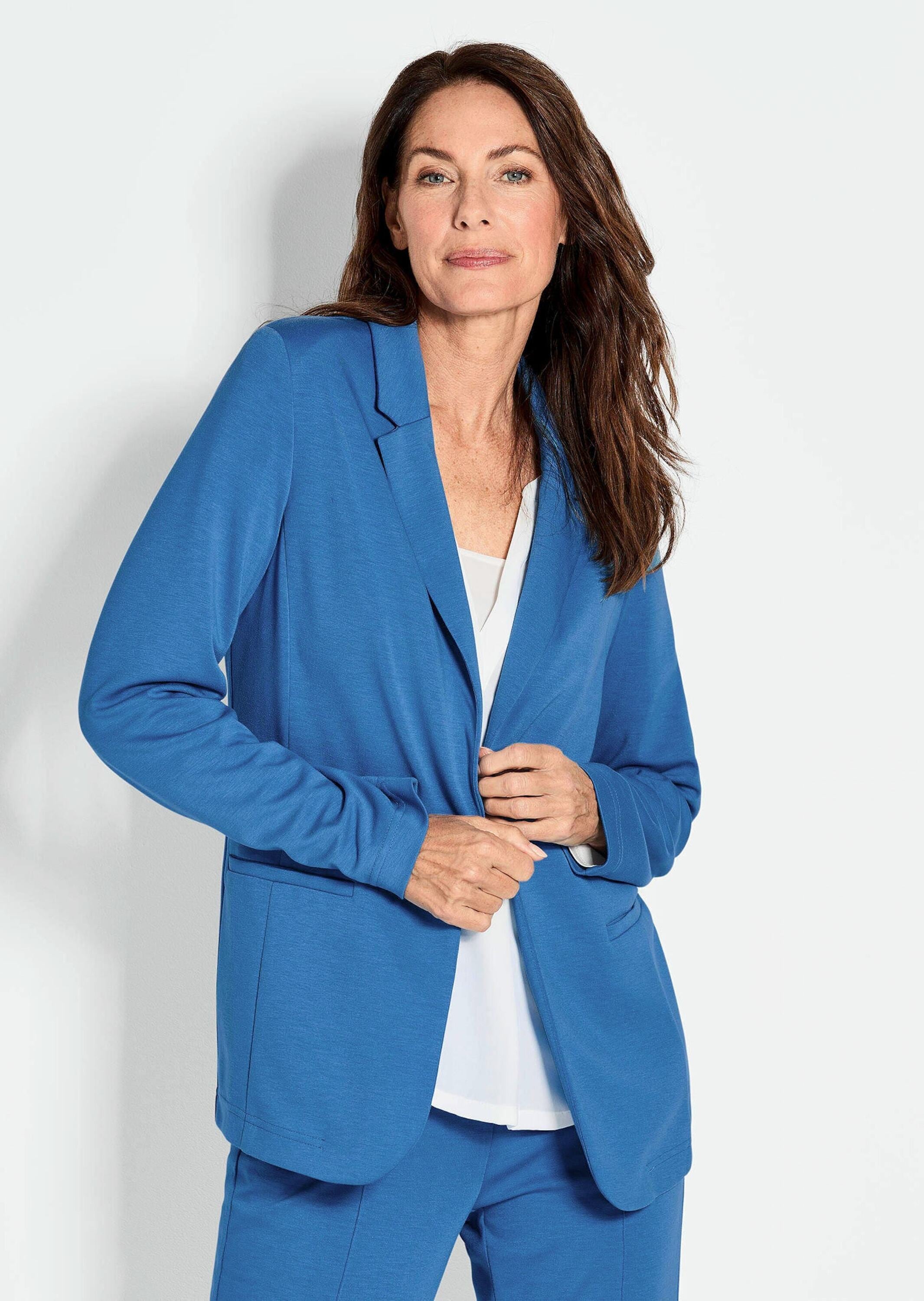 GOLDNER Jackenblazer »Damenblazer mit Reverskragen und Paspeltaschen«