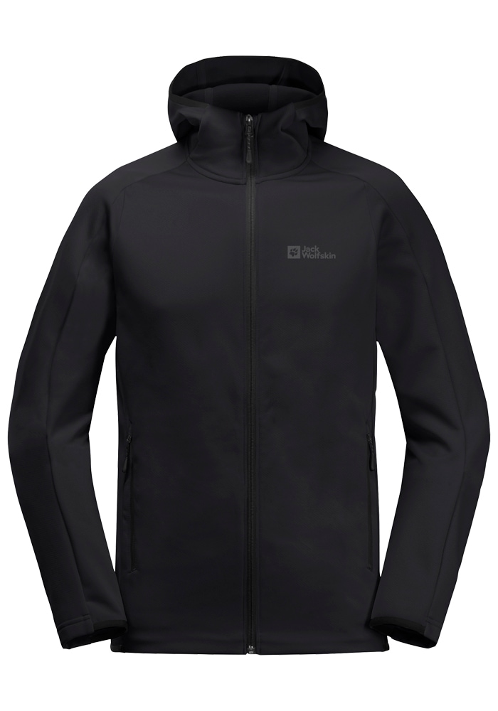 Jack Wolfskin Fleecejacke »ALPGRAT HOODED FZ M«, mit Kapuze