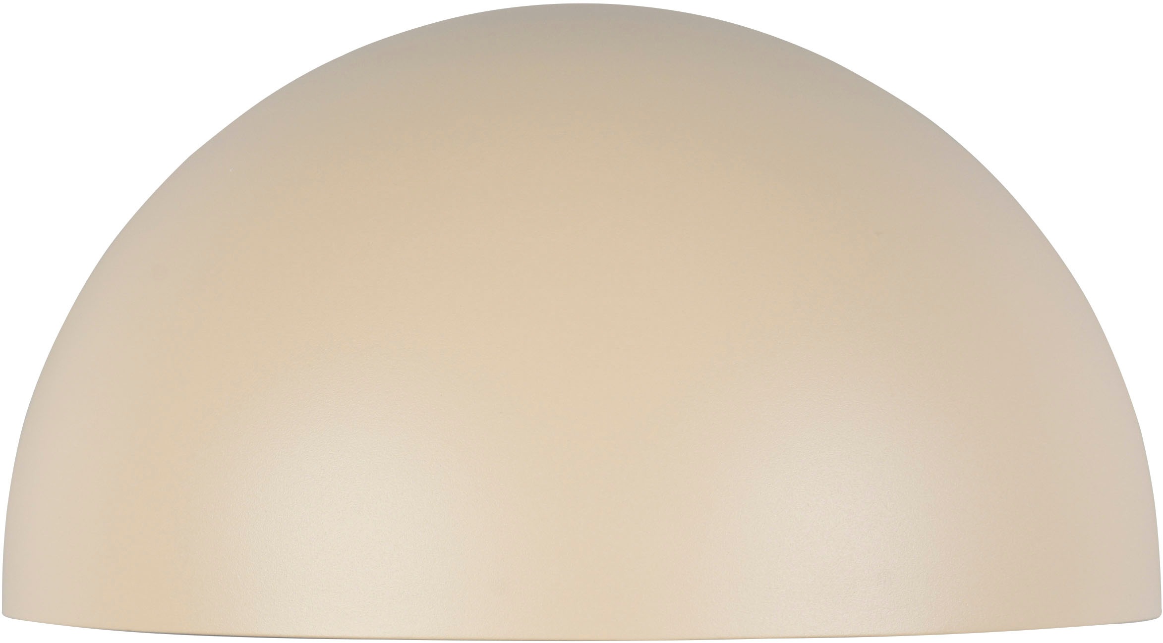 TRIO Leuchten Außen-Wandleuchte »MAAS, Hauswand Leuchte Downlight kugelförmig Metall Aluminium IP44« E27 1 Stk. warmweiß - kaltweiß exkl 1x E27 max 10W, Breite 27cm Höhe 14cm, Leuchtmittel wechselbar