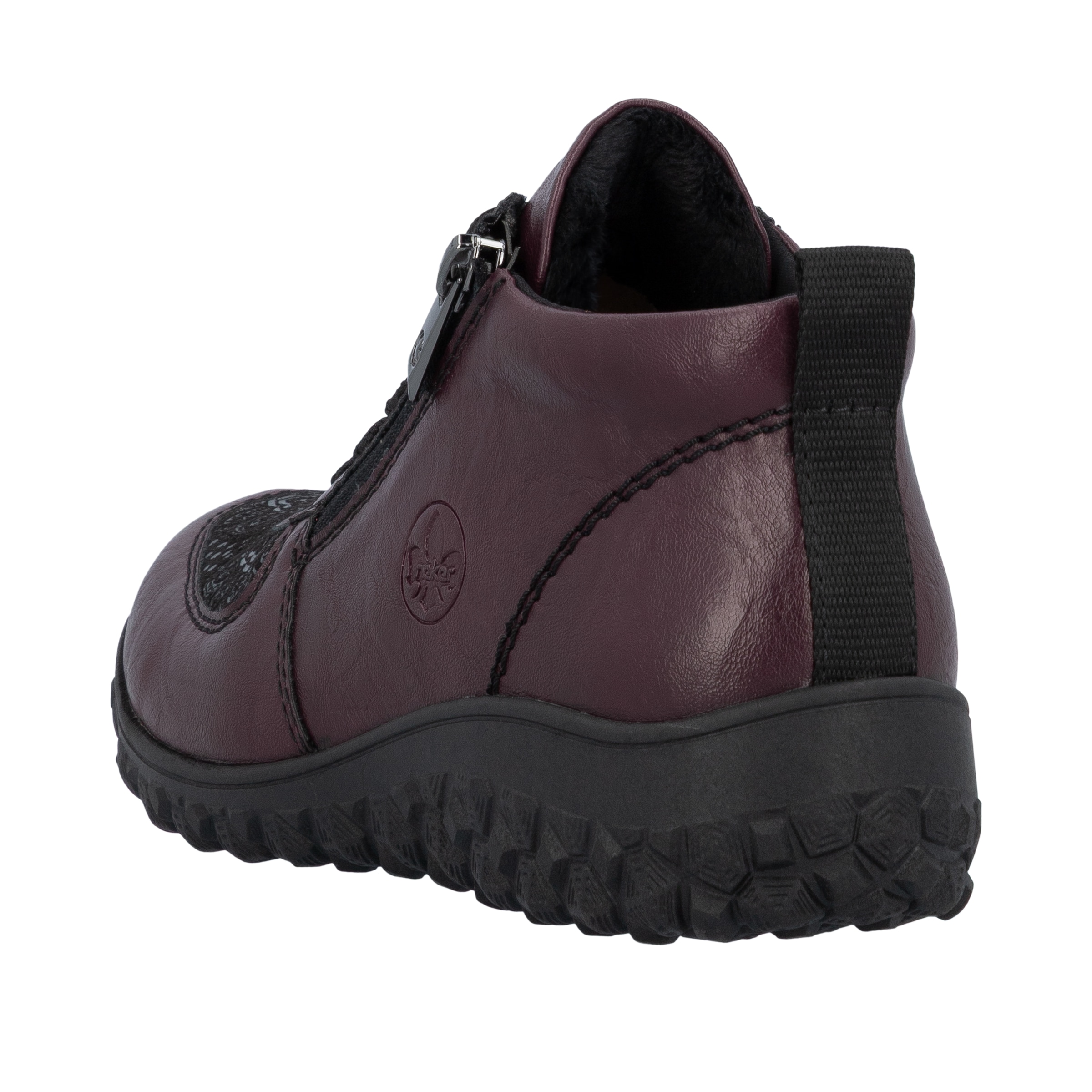 Rieker Sneakerboots  High Top Sneaker, Schnürboots, Stiefelette mit weichem Schaftrand