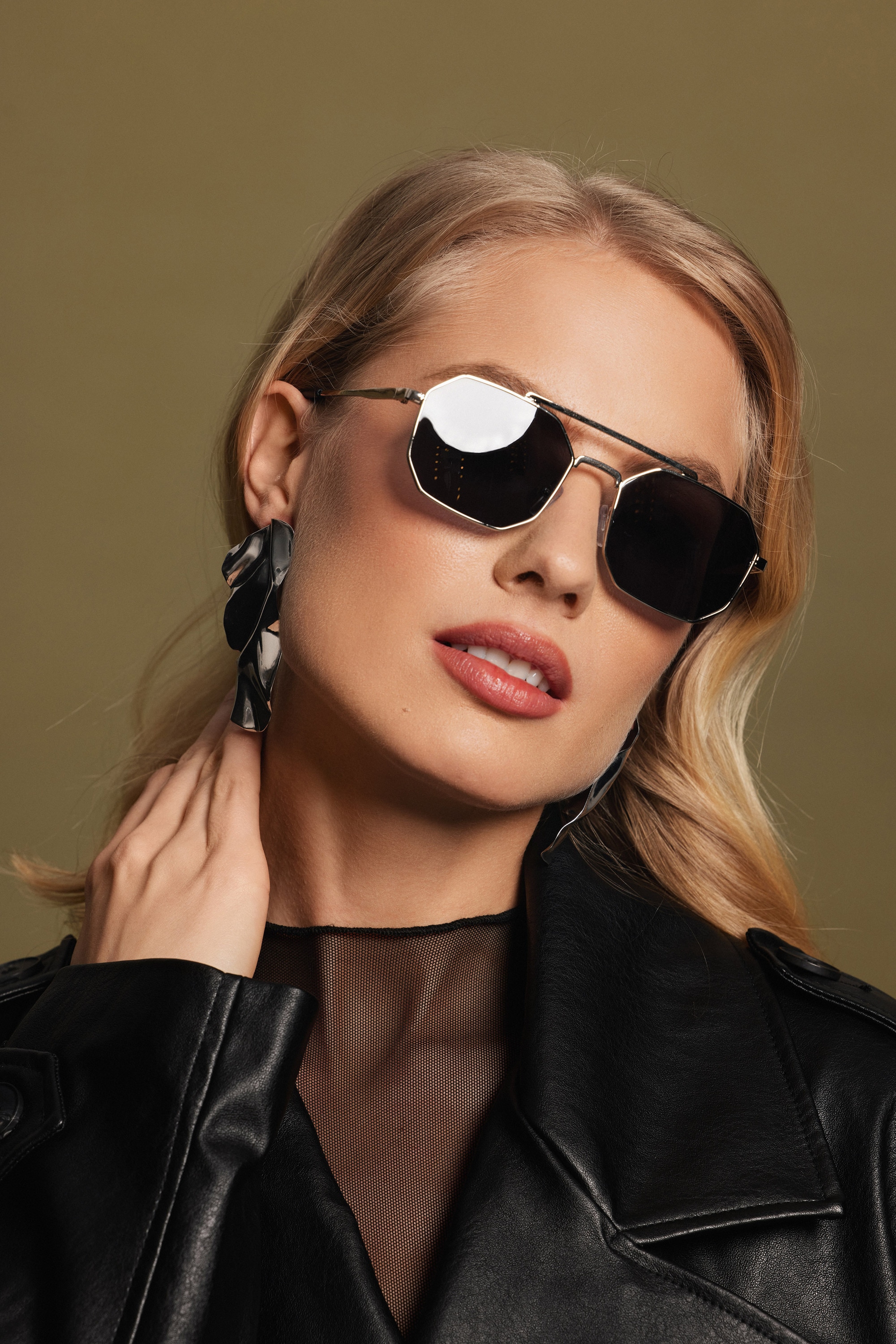MARC LAUDER Sonnenbrille »MA11-02« 3: dunkles Glas, starke Sonneneinstrahlung