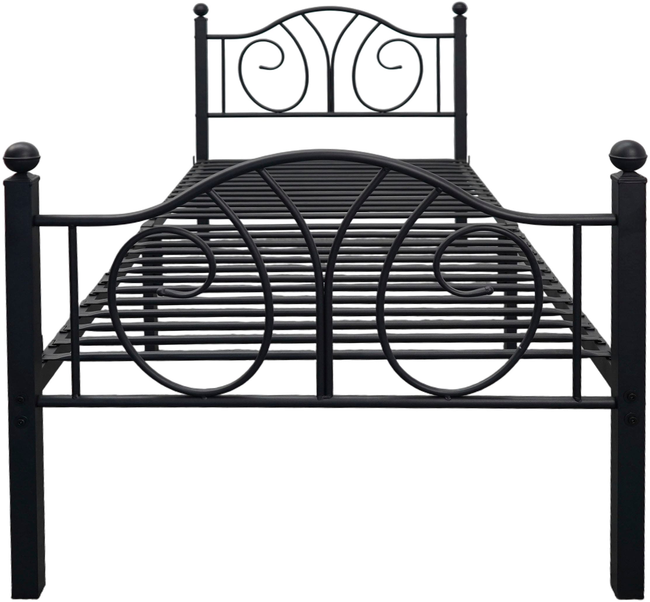 OTTO home Metallbett »LUND Landhausbett Bett Märchenbett Prinzessinbett« Träume wie im Märchen: Dein romantisches Metallbett in 2 Breiten