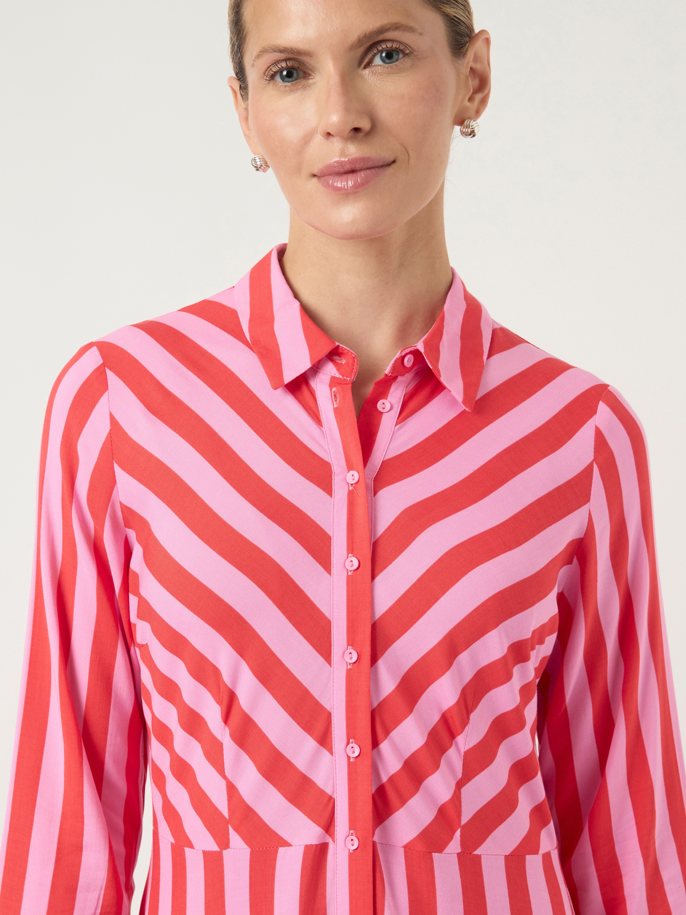 Y.A.S Hemdblusenkleid »YASSAVANNA LONG SHIRT DRESS« Sommerkleid, mit 3/4 Ärmel