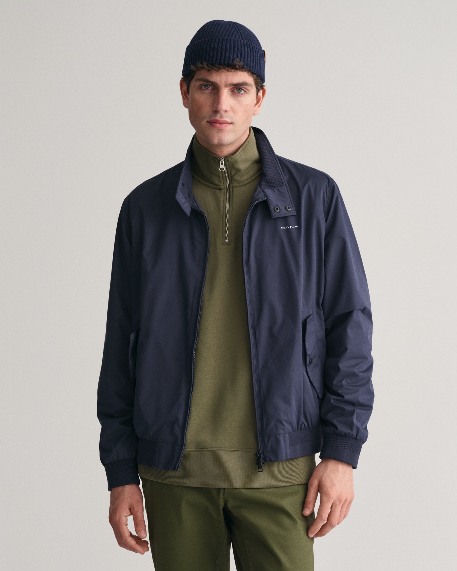 Gant Blouson »Leichte, taillierte Jacke, wetterbeständige Harrington Jacke Klassisch«