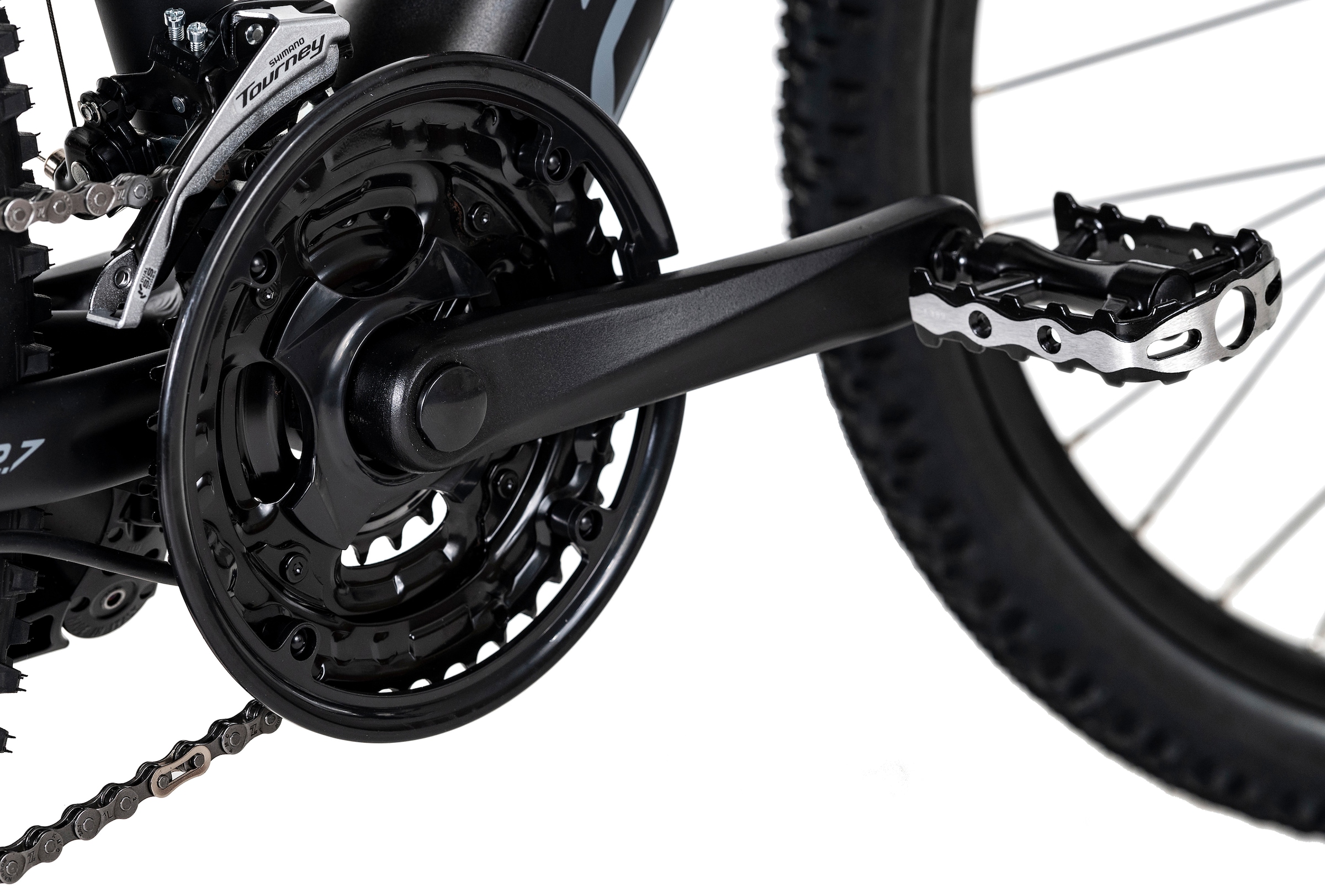 Adore »Enforce« 24 Gang Shimano Acera Schaltwerk Kettenschaltung Heckmotor 250 W Pedelec, Elektrofahrrad für Damen u. Herren, MTB