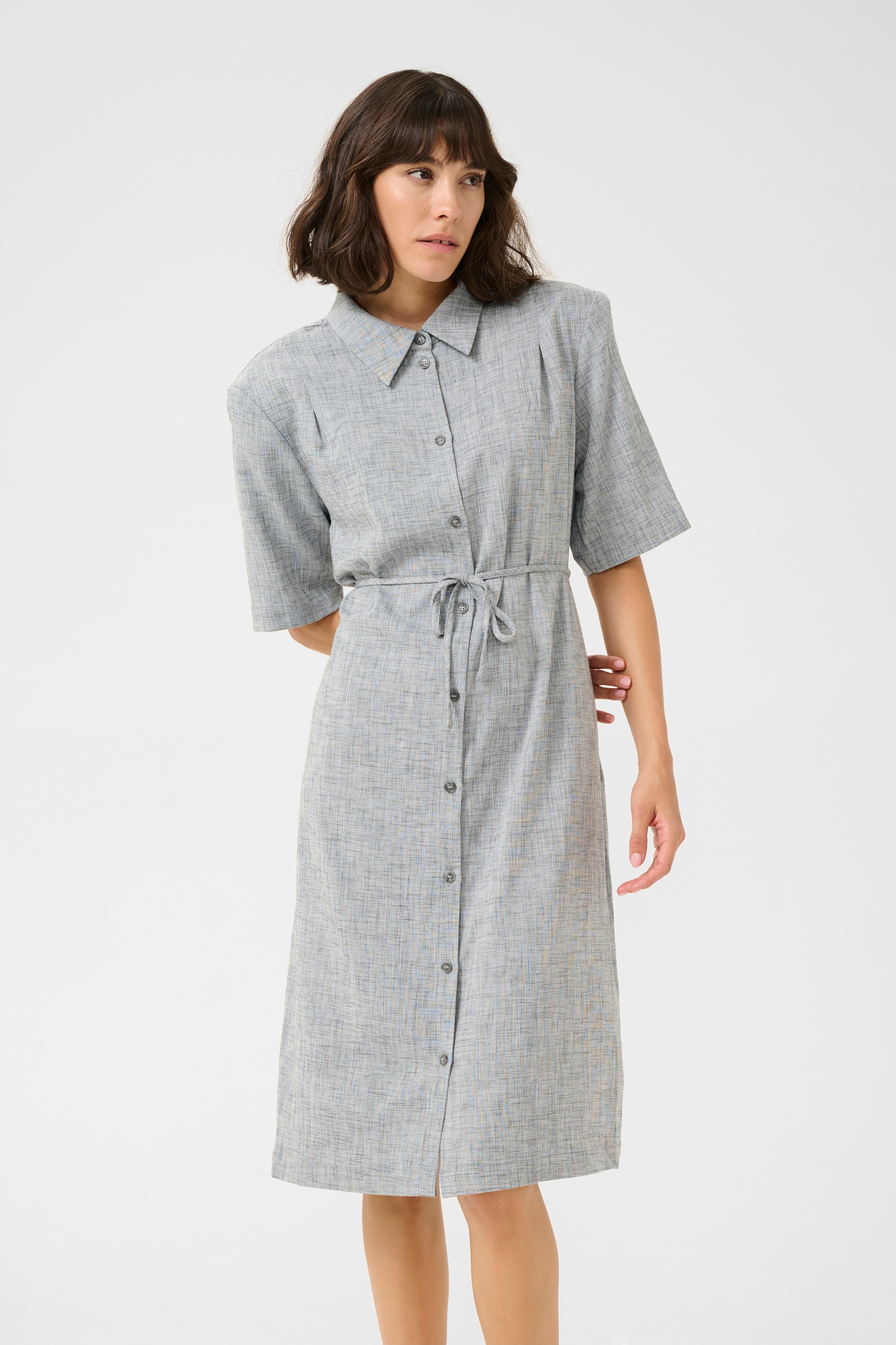 KAFFE Midikleid »Kleid KAderbya«