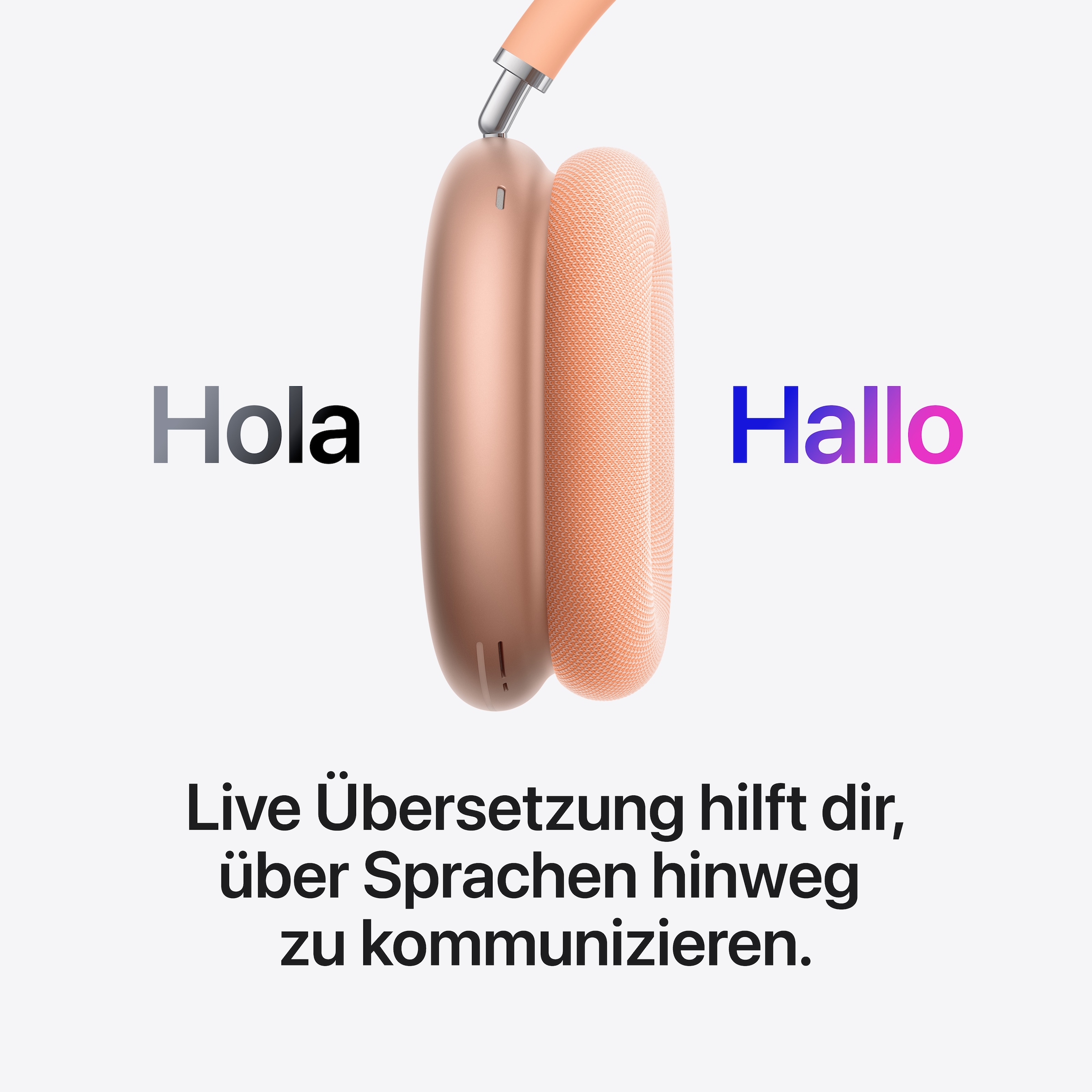 Apple Over-Ear-Kopfhörer »AirPods Max 2« Bluetooth Rauschunterdrückung | Sprachsteuerung | kompatibel mit Siri