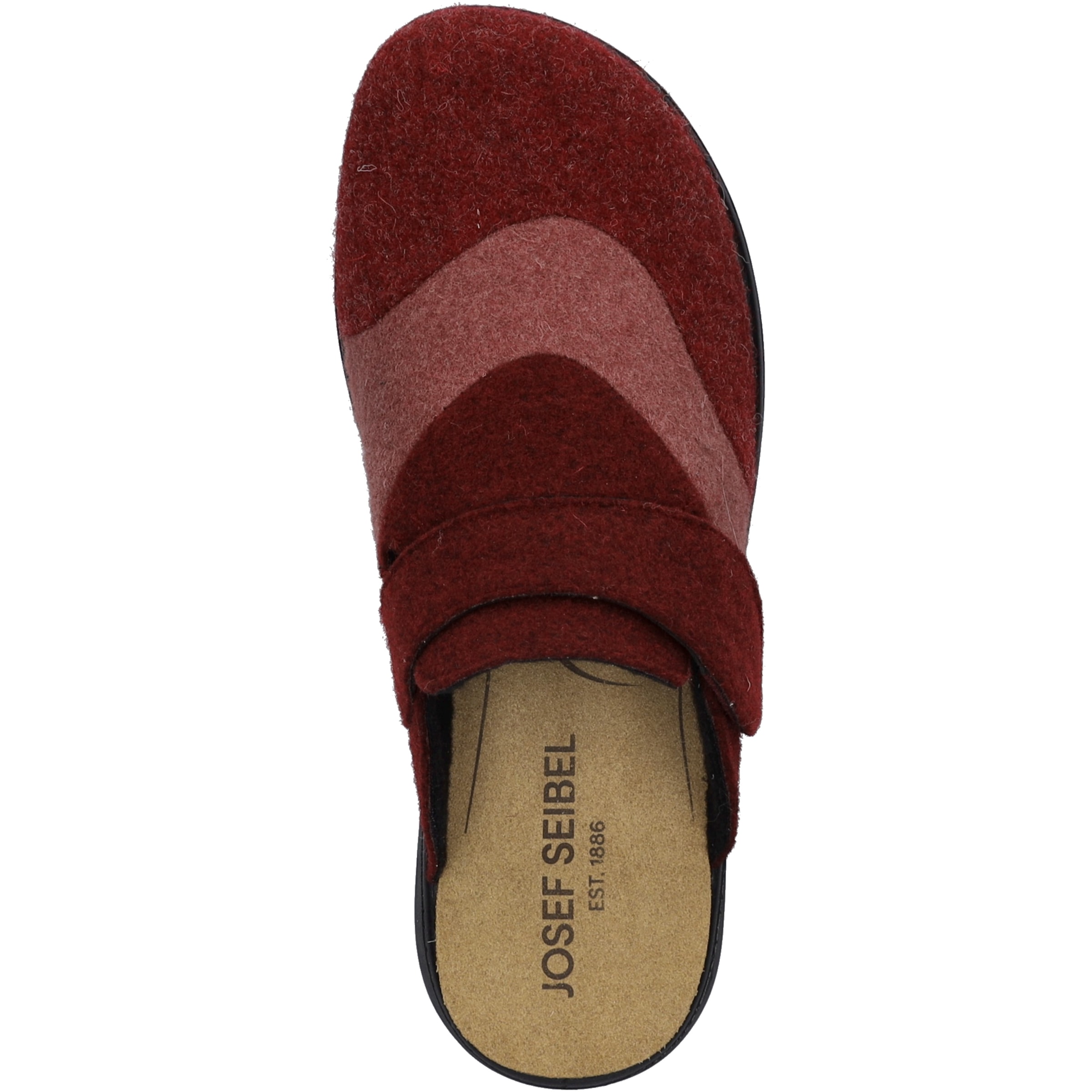 Josef Seibel Hausschuh »Korsika 308, bordeaux-multi«