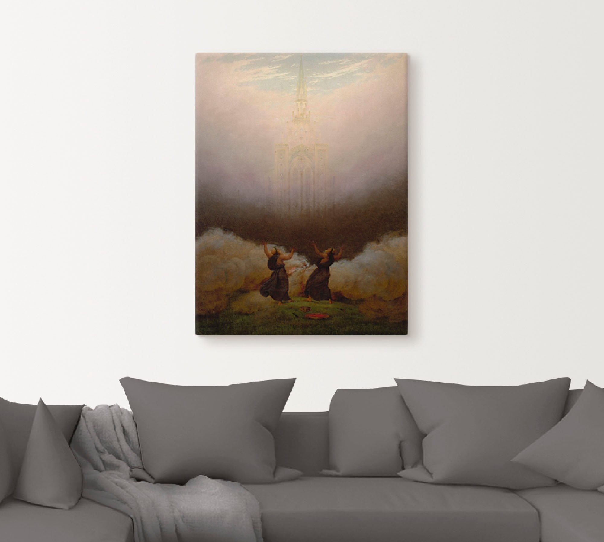 Artland Wandbild »Die Vision der christlichen Kirche«, Religion, (1 St.), als Alubild, Leinwandbild, Wandaufkleber oder Poster in versch. Größen
