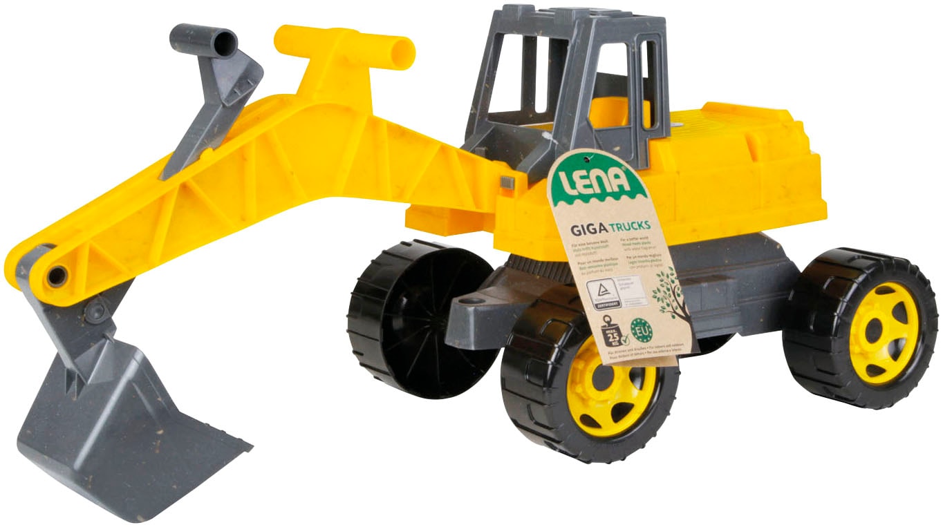 Lena® Spielzeug-Aufsitzbagger »Giga Trucks« Made in Europe