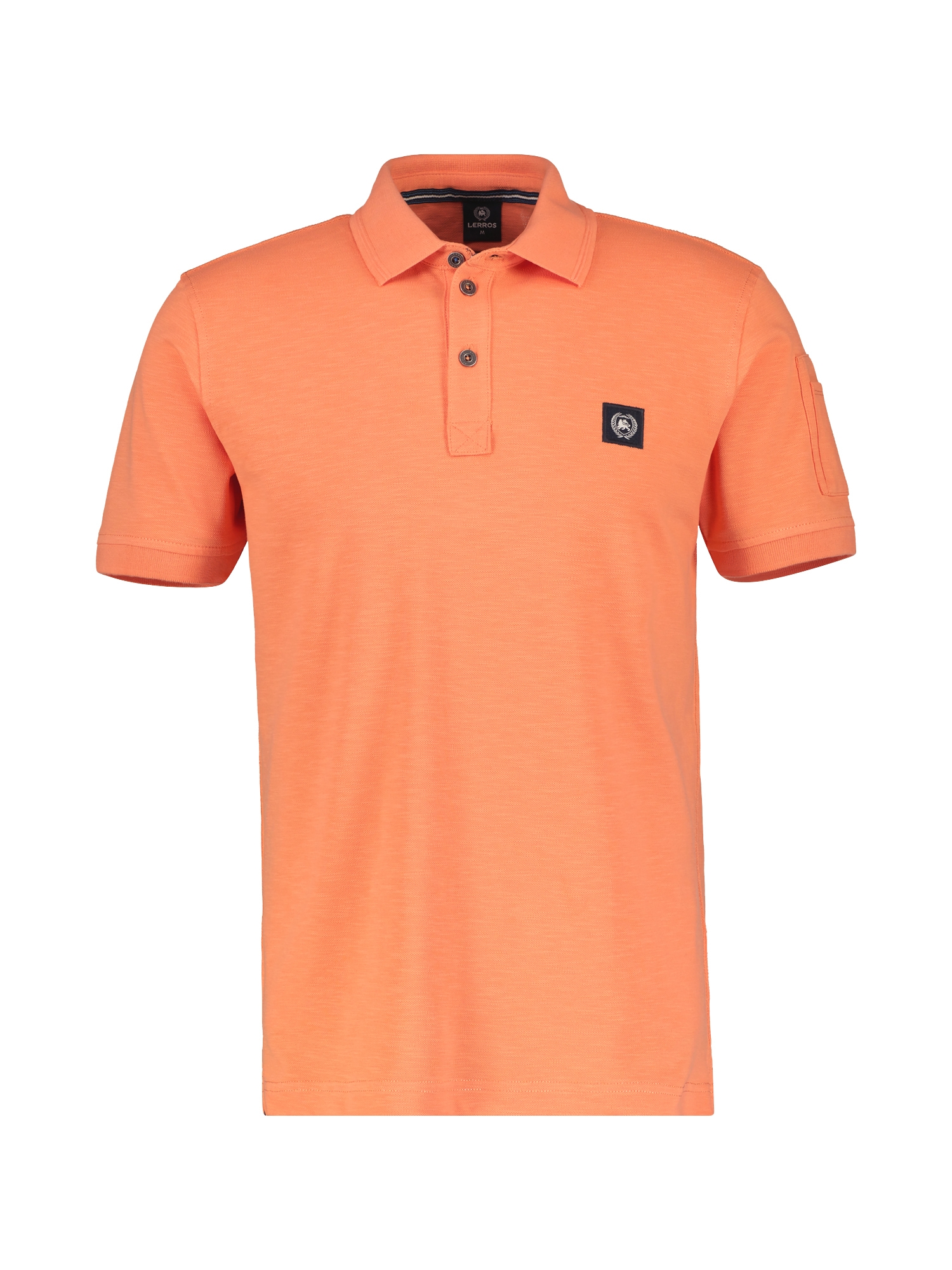 LERROS Poloshirt »LERROS Unifarbenes Poloshirt«