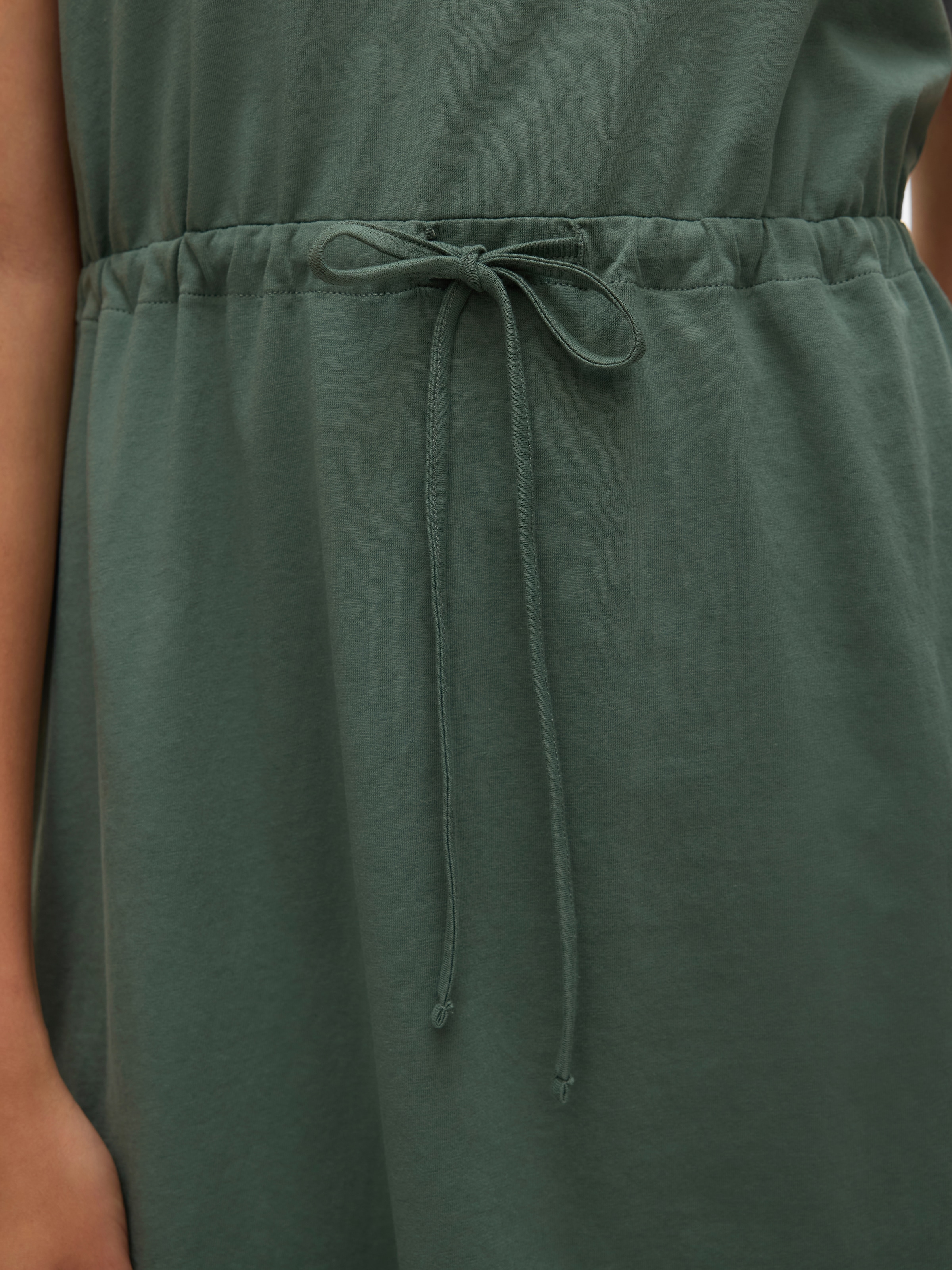 Vero Moda Shirtkleid »VMLUNA SS SHORT STRING DRESS JRS NOOS«