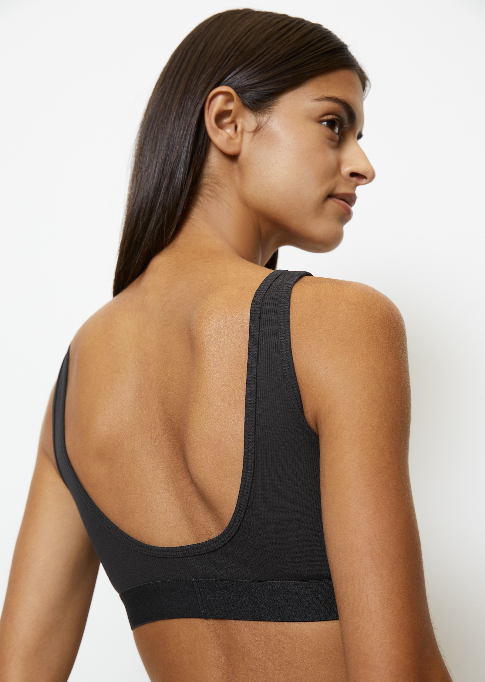 Marc O'Polo Bralette »Iconic Rib Bralette«, Feinripp, elastisch