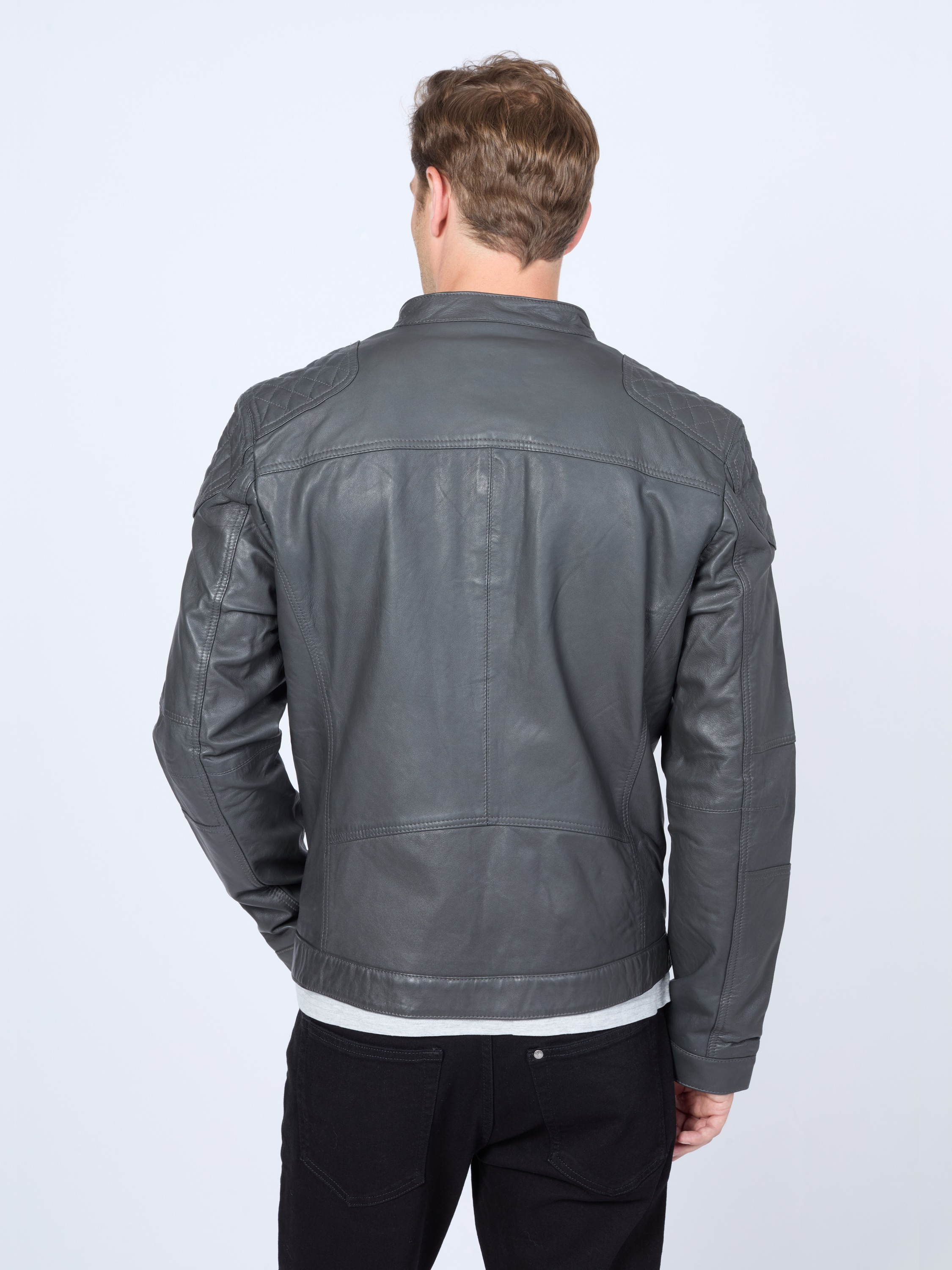 MUSTANG Kurzjacke »Lederjacke Max«