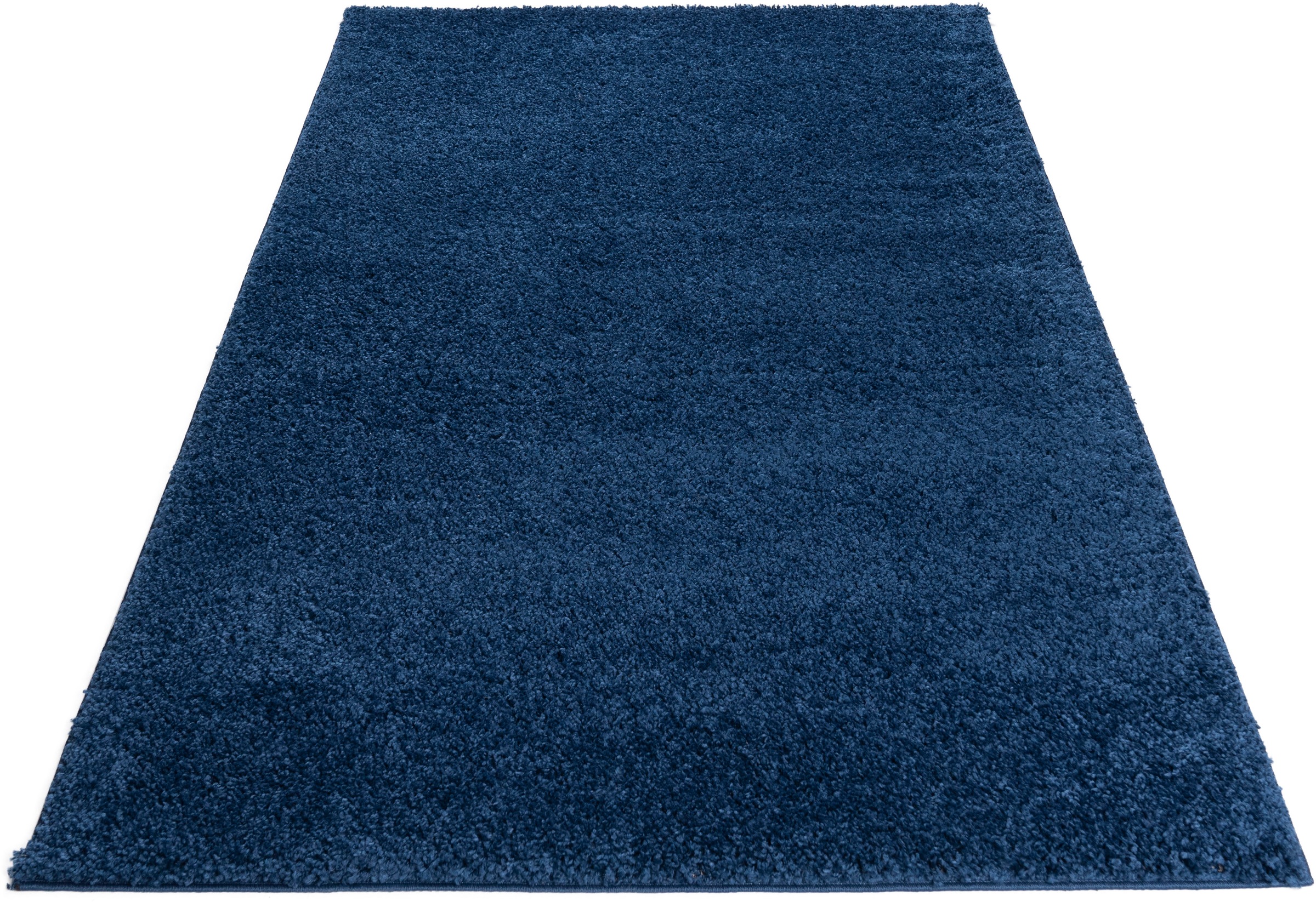 Bruno Banani Hochflor-Teppich »Shaggy Soft«, rechteckig, 30 mm Höhe, gewebt, Uni Farben, besonders weich und kuschelig