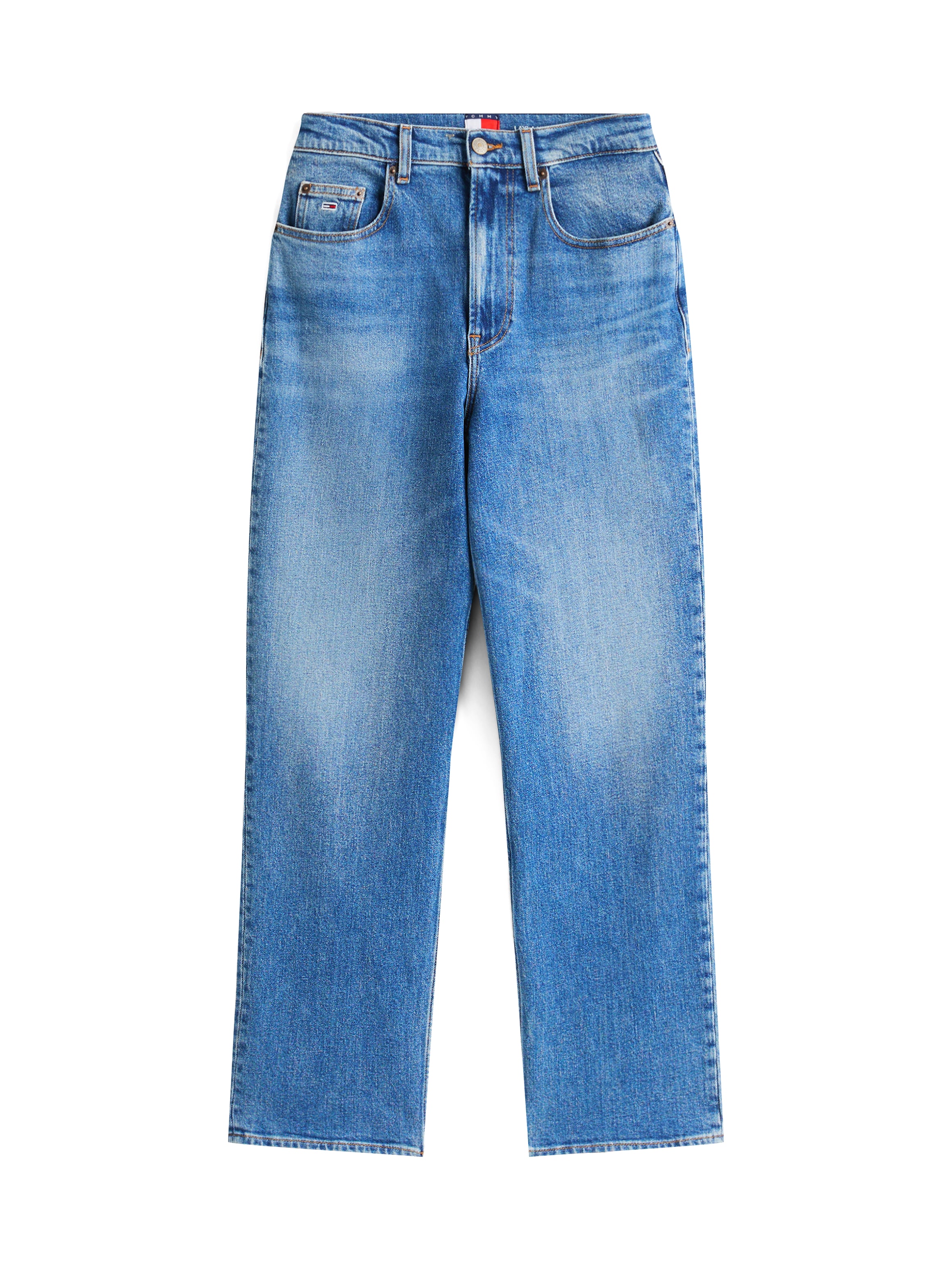 Tommy Jeans Straight-Jeans »LAYLA HR SLIM STR«, in Knöchellänge