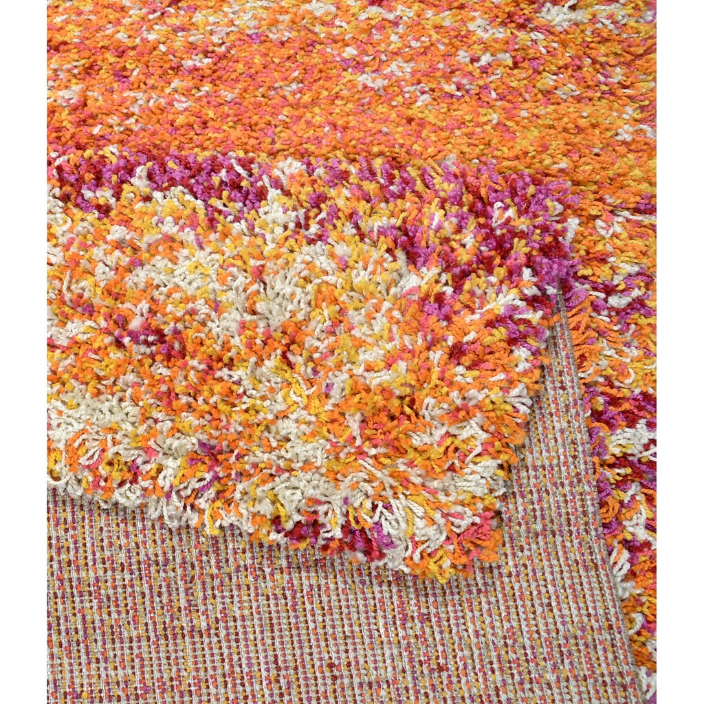 THEKO Hochflor-Teppich »Color Shaggy 521«, rechteckig, handgewebt, ideal im Wohnzimmer & Schlafzimmer