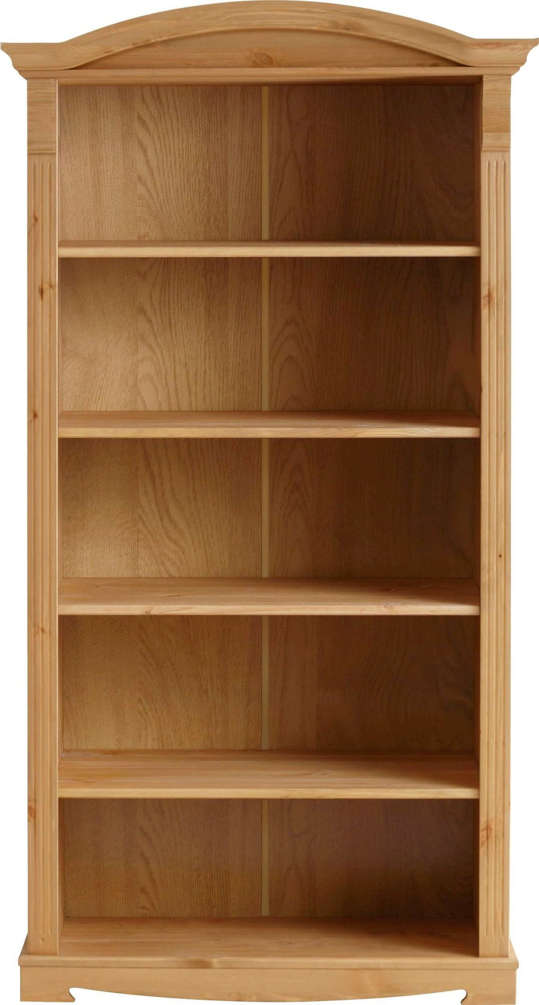 Home affaire Standregal »Anna, Regal, Aktenregal, Bücherregal« B/T/H: 96/37/188 cm,  aus massiver Kiefer, Breite 96 cm, mit schönen Details und Fräsungen